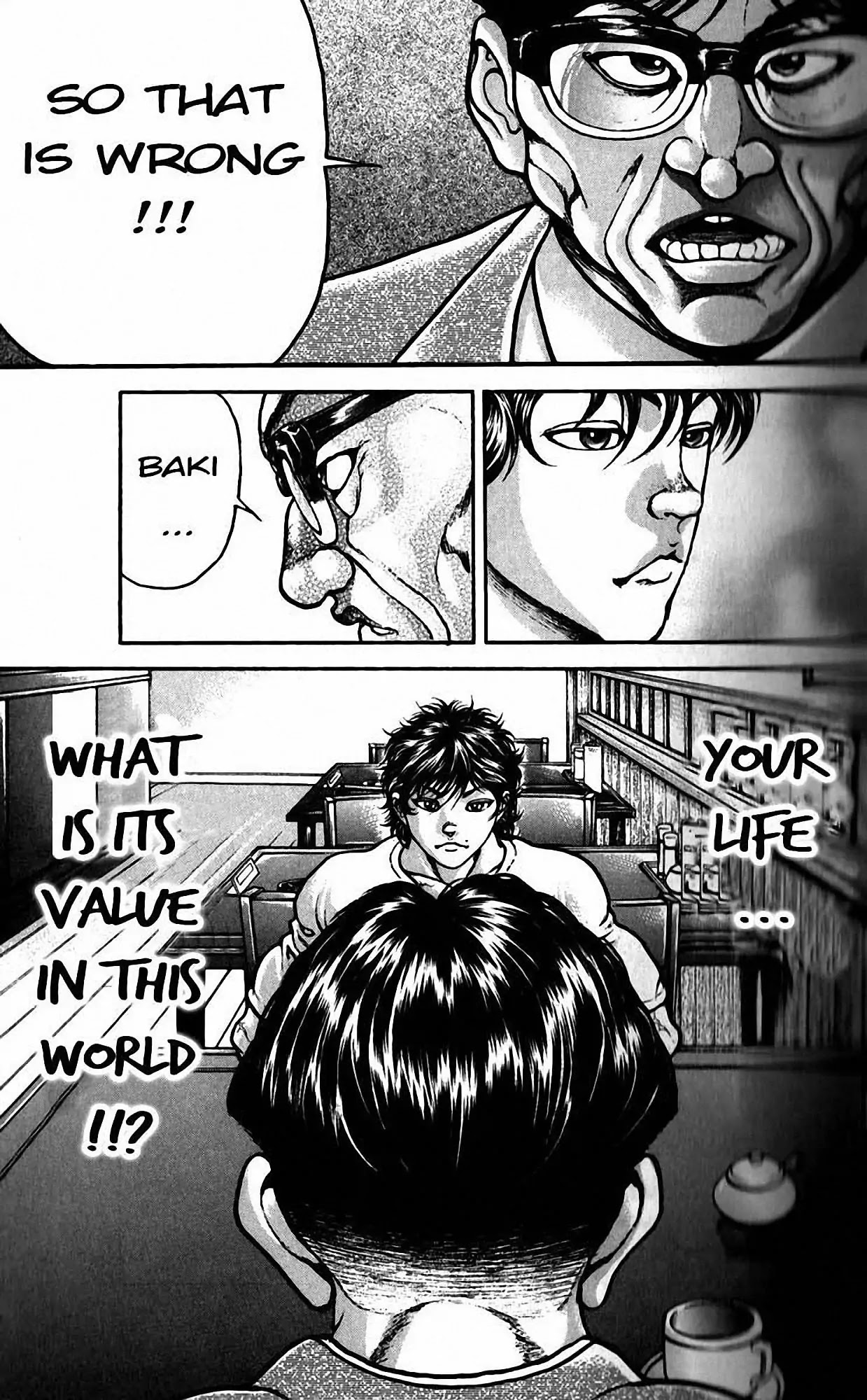 Hanma Baki Chapter 23.190 page 6 - Vol.23 Chapter 190: From those words onward