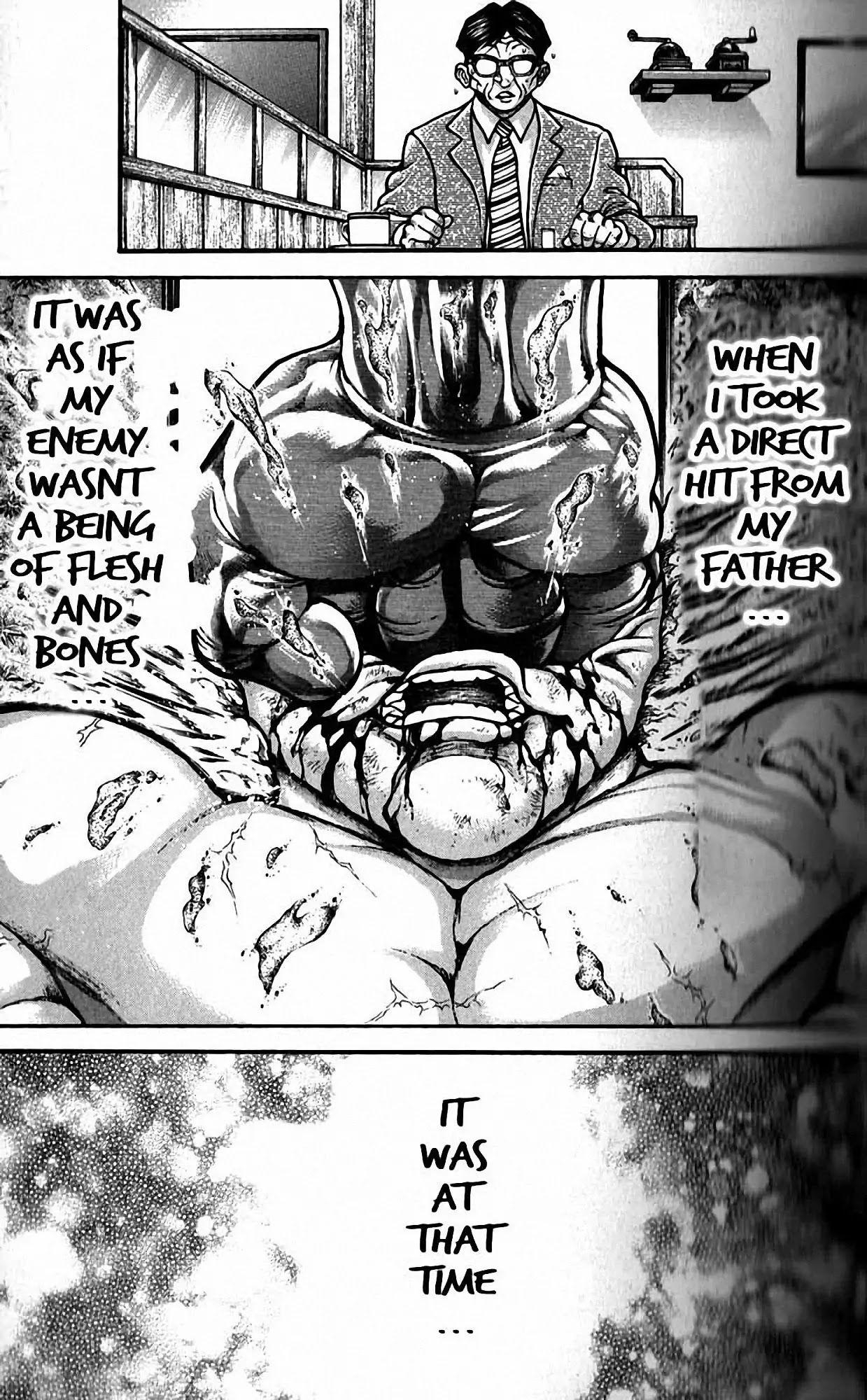 Hanma Baki Chapter 23.190 page 8 - Vol.23 Chapter 190: From those words onward