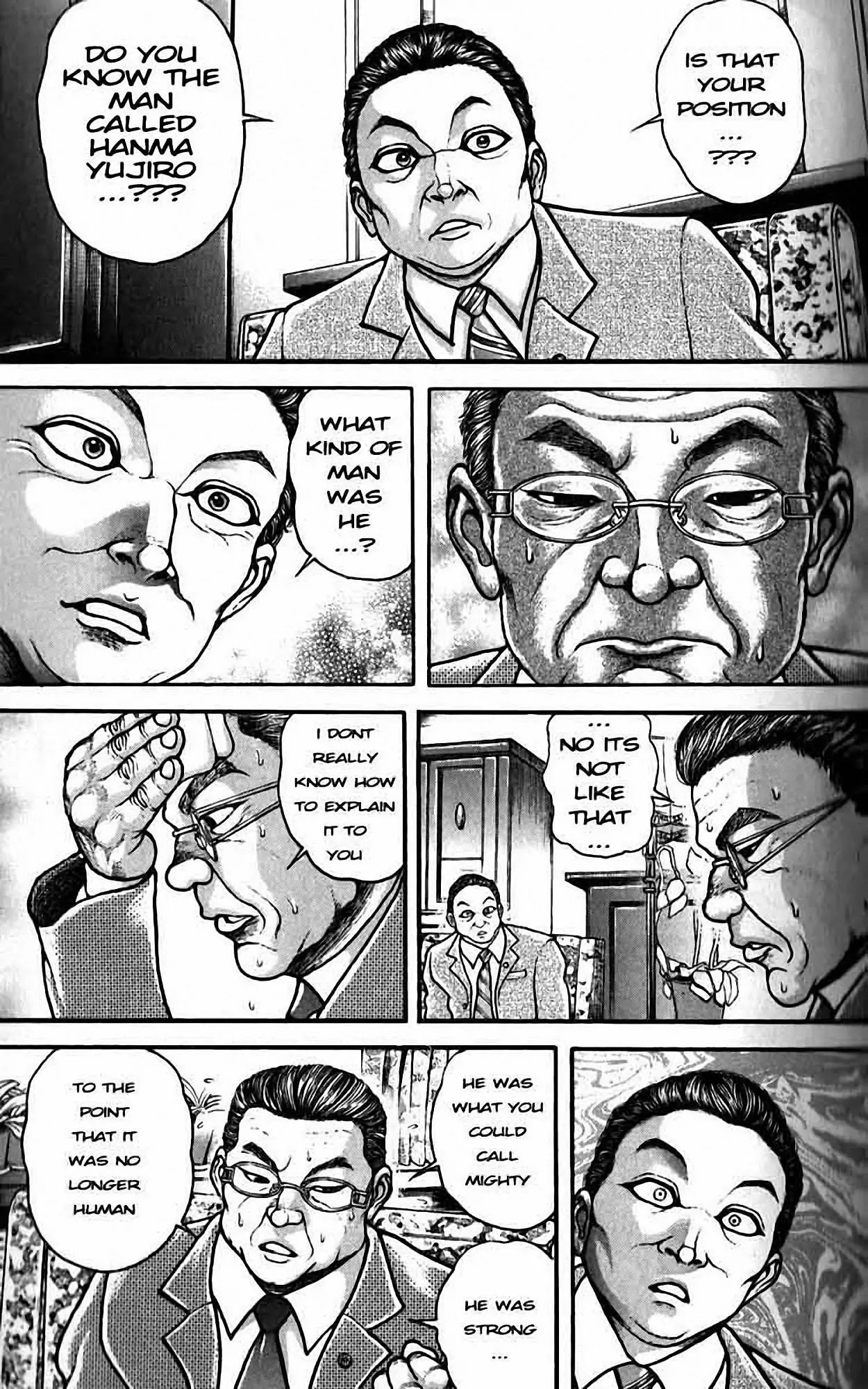 Hanma Baki Chapter 23.191 page 13 - Vol.23 Chapter 191: Very Gentle