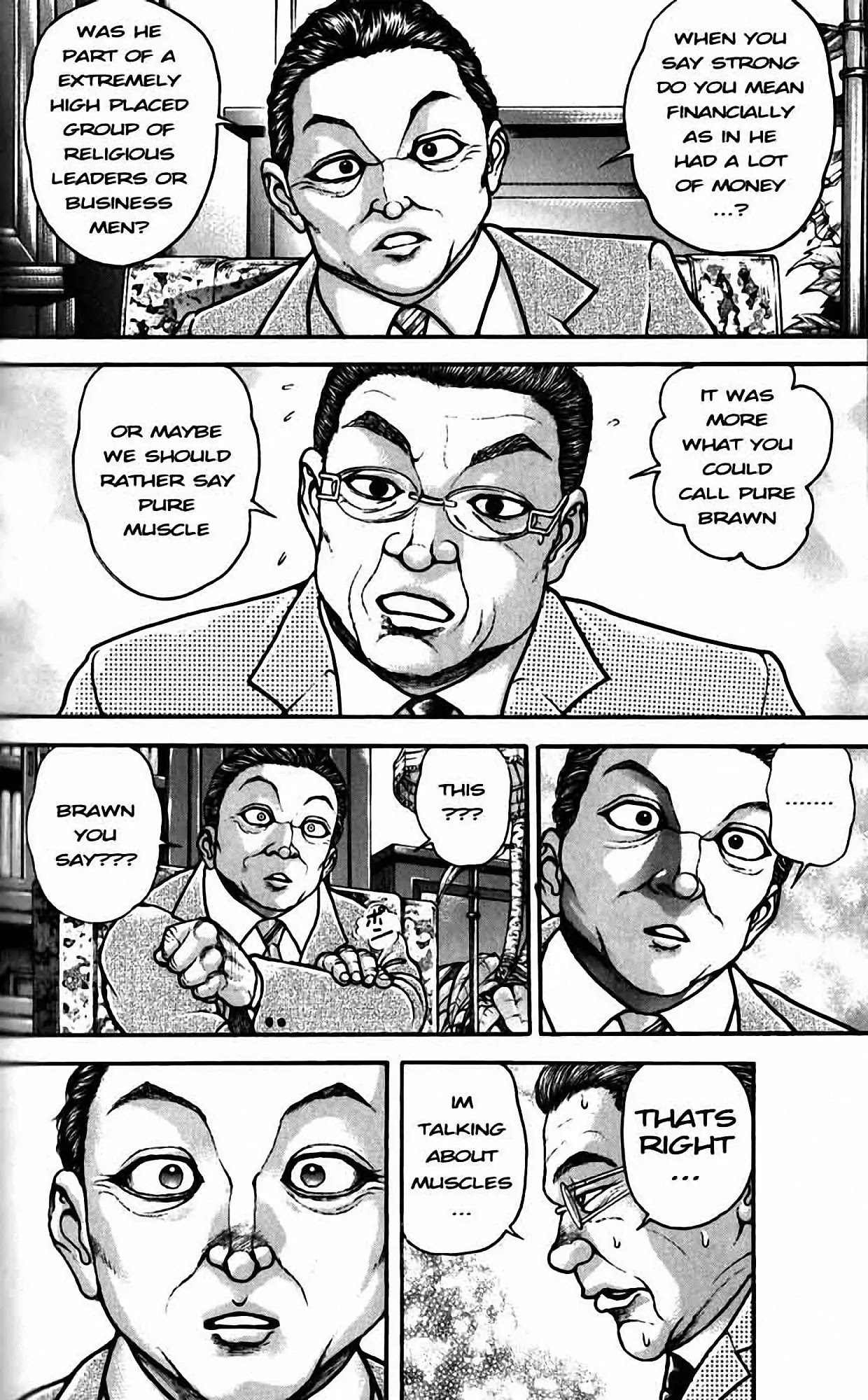 Hanma Baki Chapter 23.191 page 14 - Vol.23 Chapter 191: Very Gentle