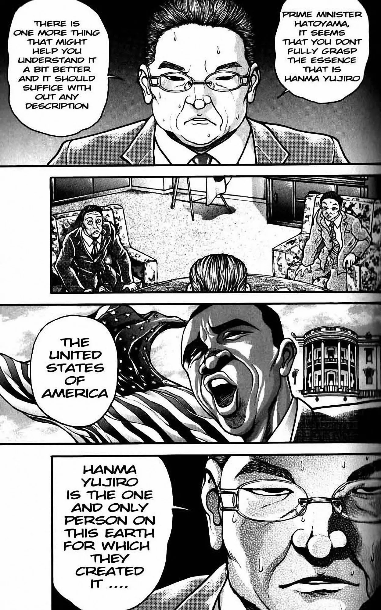 Hanma Baki Chapter 23.191 page 19 - Vol.23 Chapter 191: Very Gentle