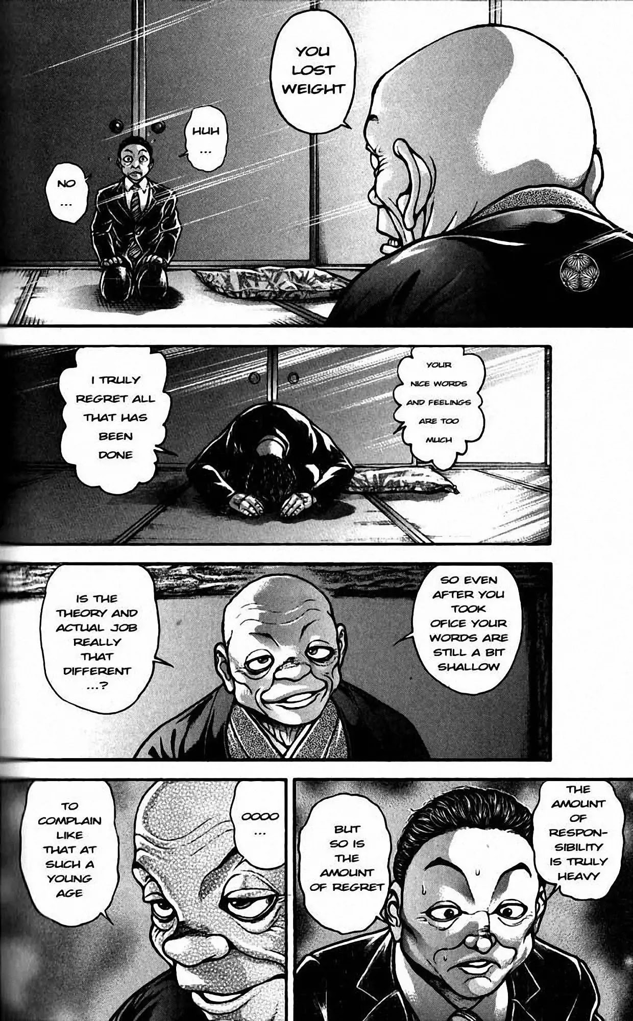 Hanma Baki Chapter 23.191 page 4 - Vol.23 Chapter 191: Very Gentle
