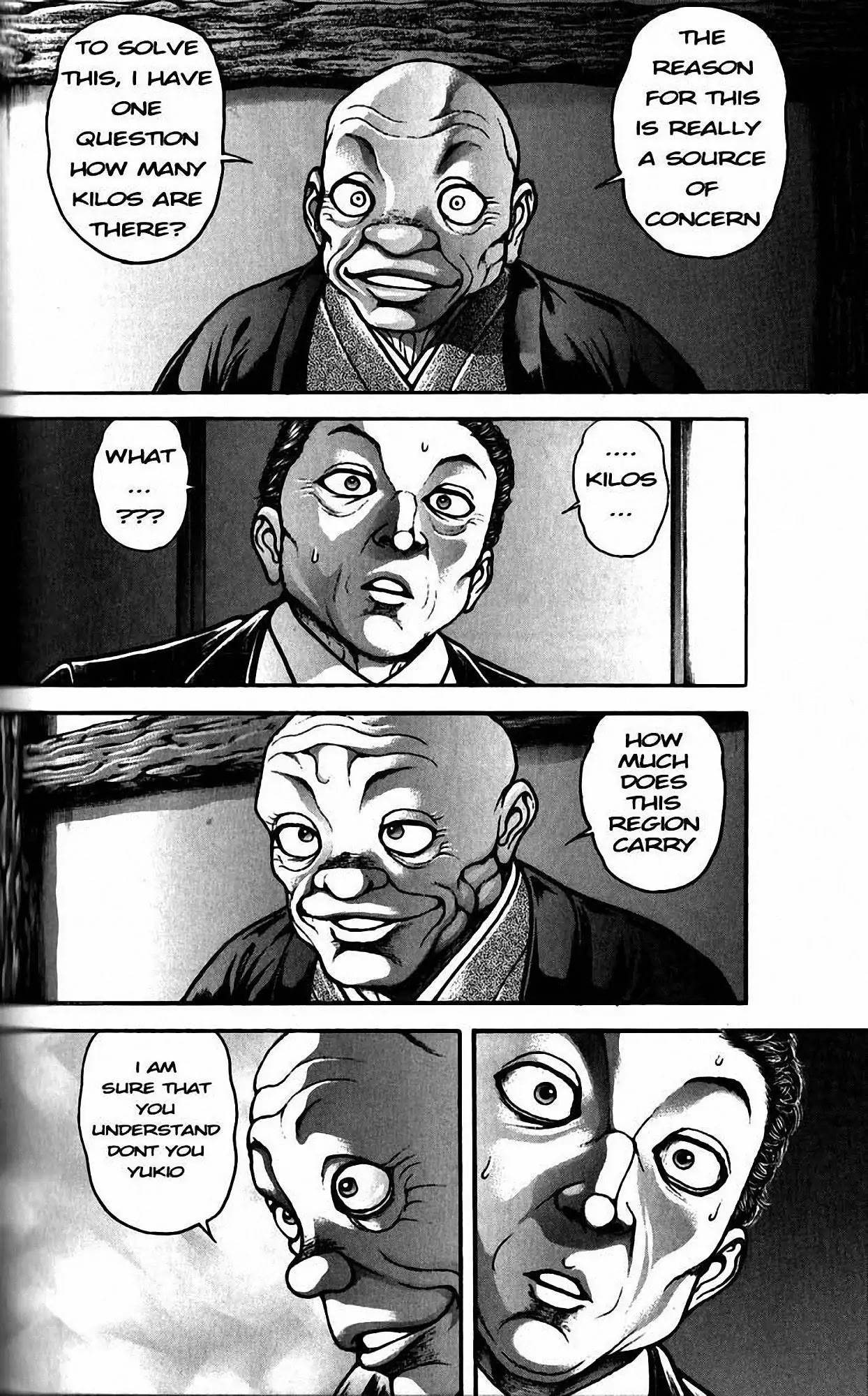 Hanma Baki Chapter 23.191 page 6 - Vol.23 Chapter 191: Very Gentle