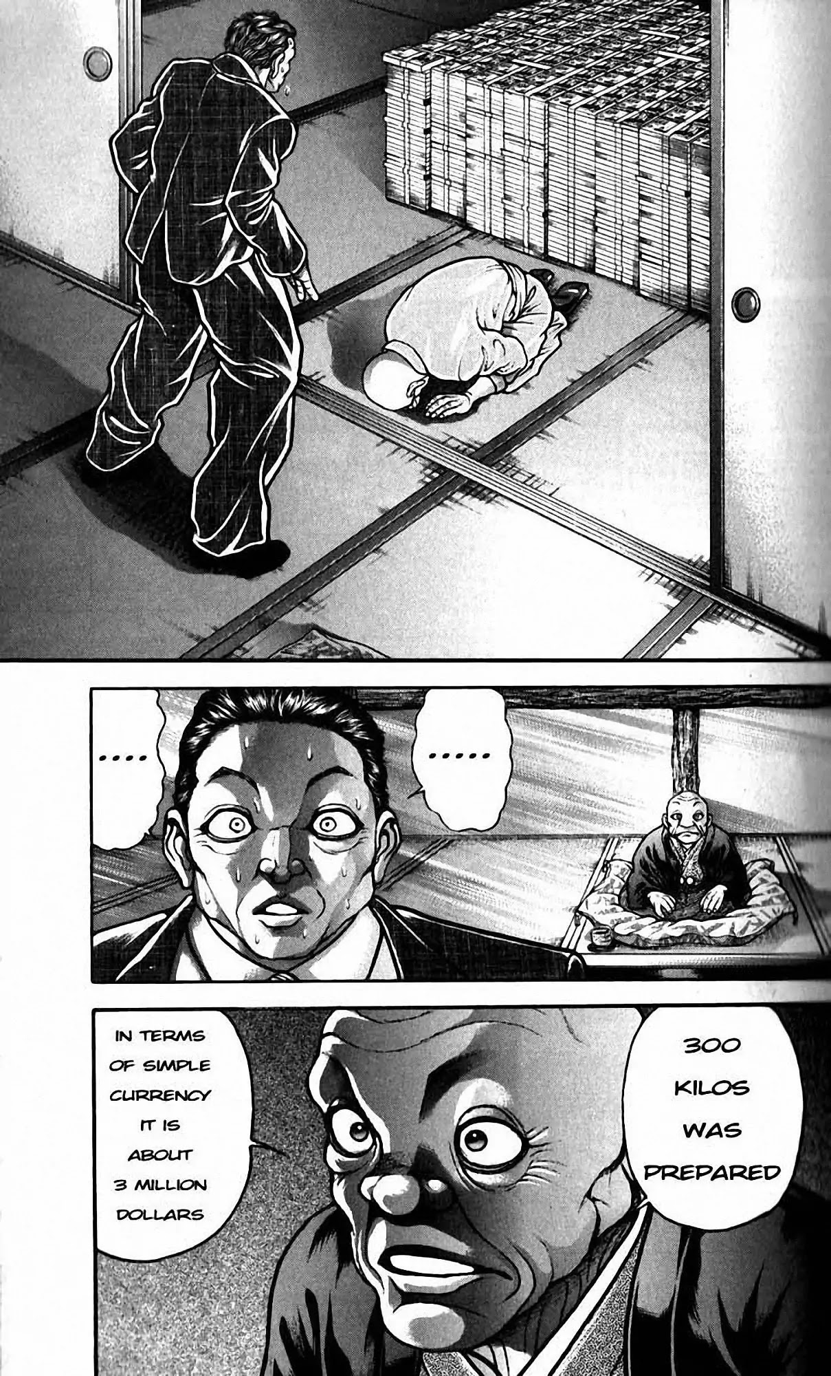 Hanma Baki Chapter 23.191 page 9 - Vol.23 Chapter 191: Very Gentle