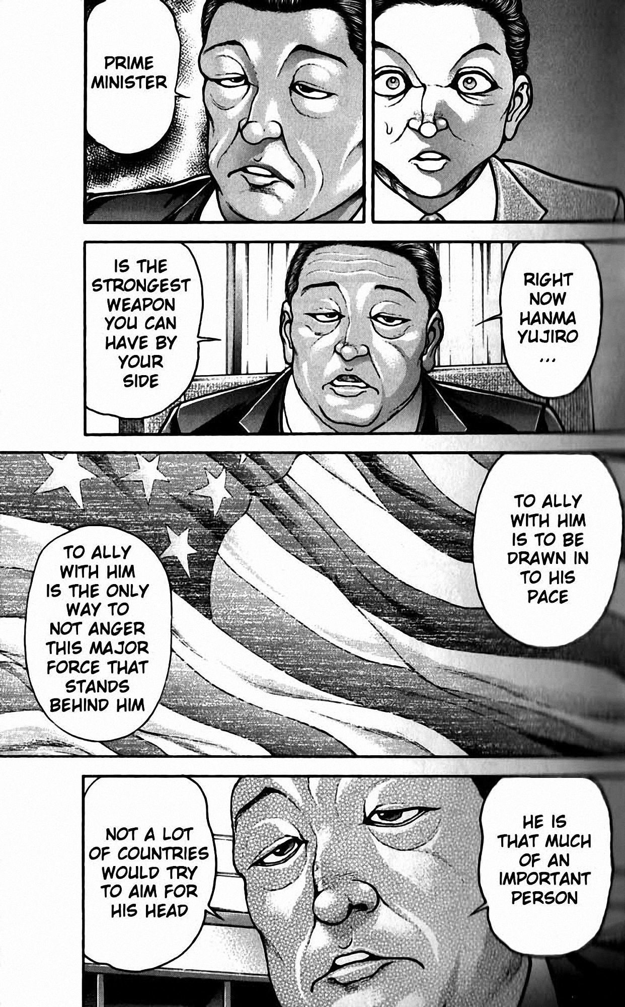 Hanma Baki Chapter 24.192 page 10 - Vol.24 Chapter 192: Muscles