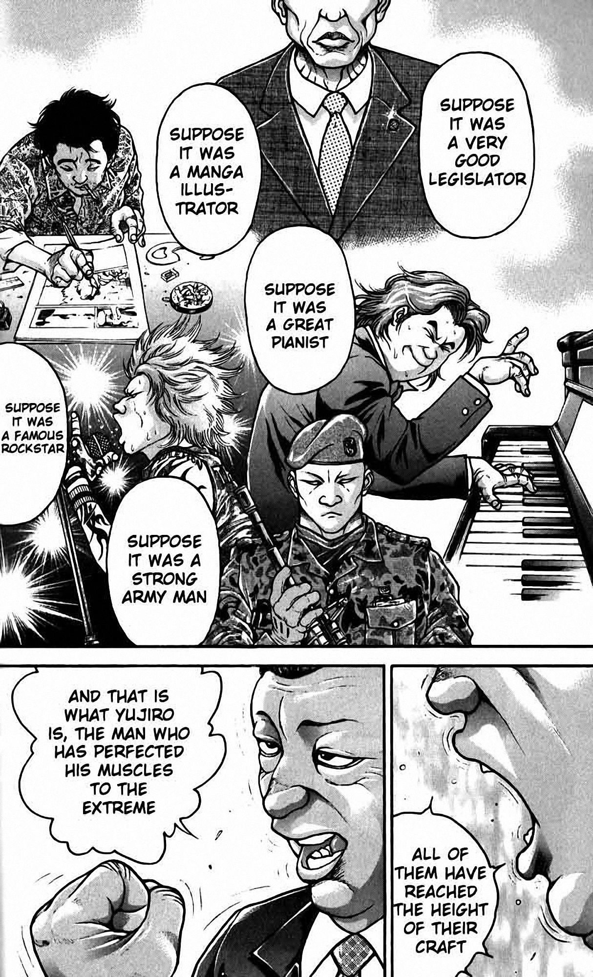 Hanma Baki Chapter 24.192 page 13 - Vol.24 Chapter 192: Muscles