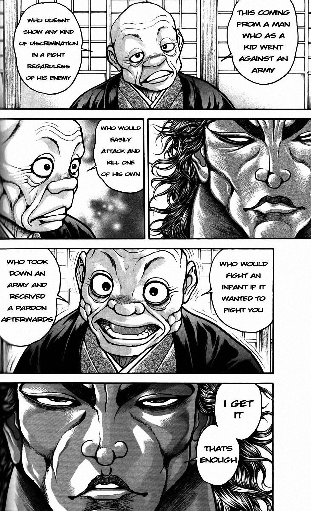 Hanma Baki Chapter 24.194 page 4 - Vol.24 Chapter 194: Special Ability