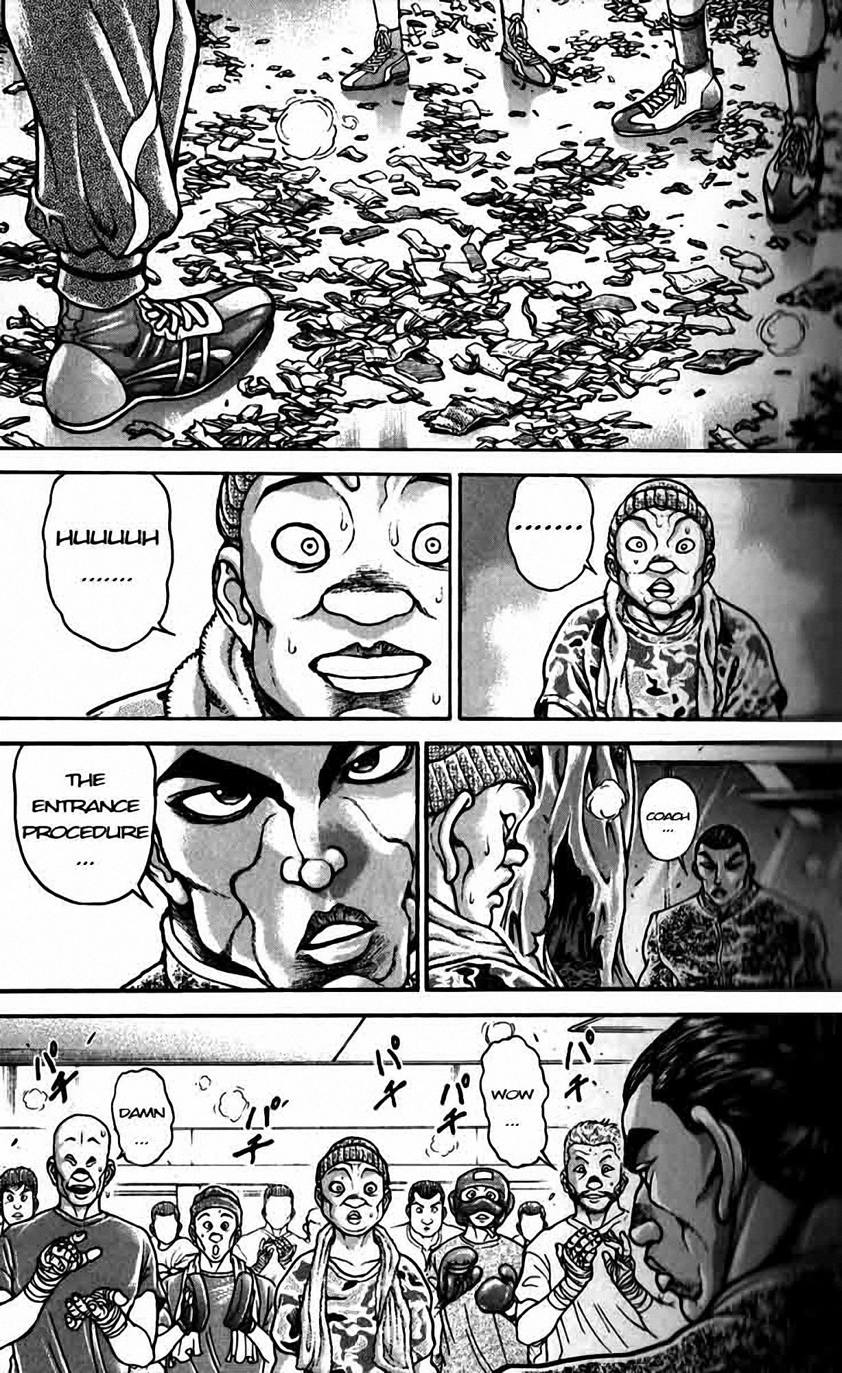 Hanma Baki Chapter 24.195 page 15 - Vol.24 Chapter 195: Introduction to Boxing
