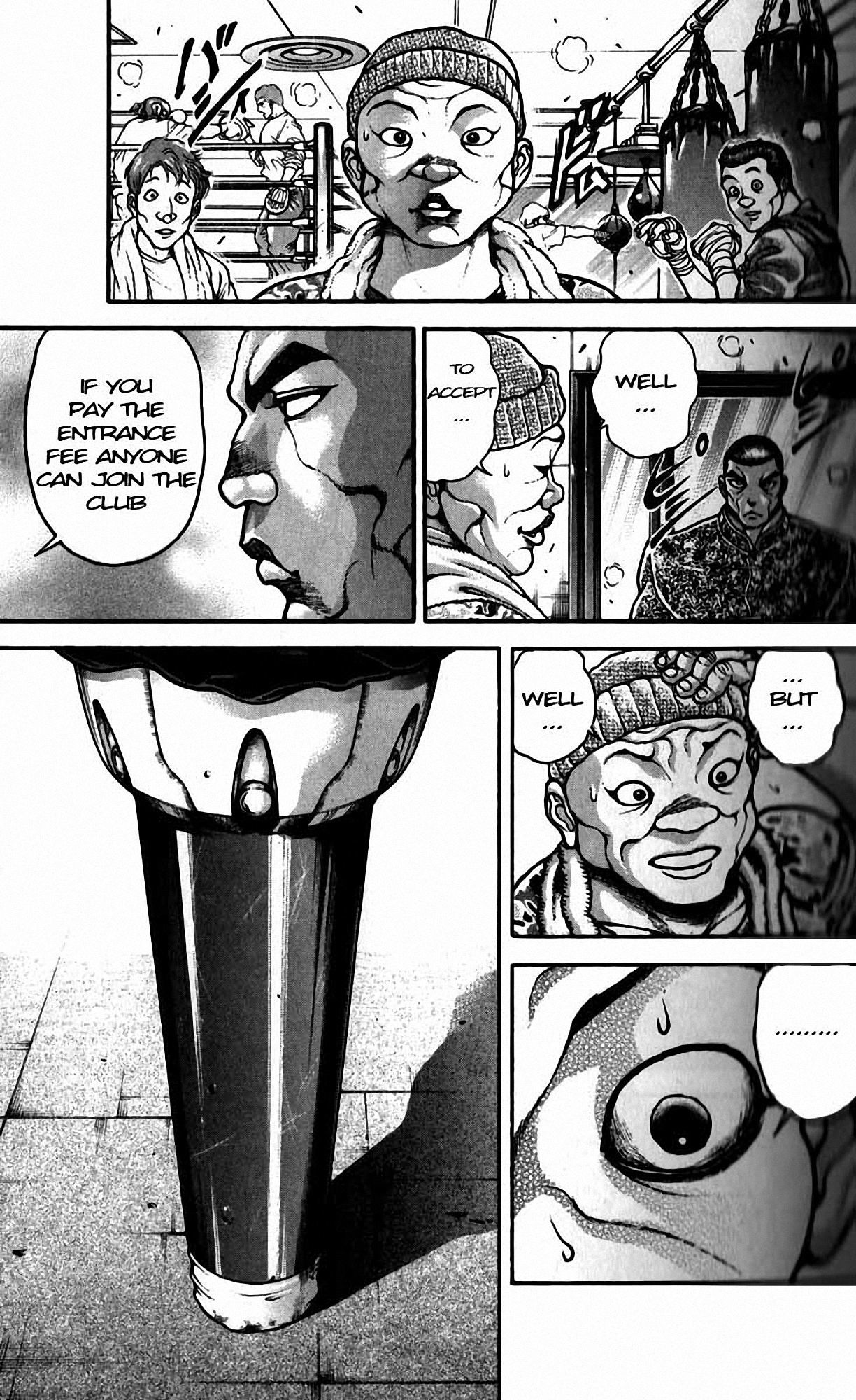 Hanma Baki Chapter 24.195 page 5 - Vol.24 Chapter 195: Introduction to Boxing