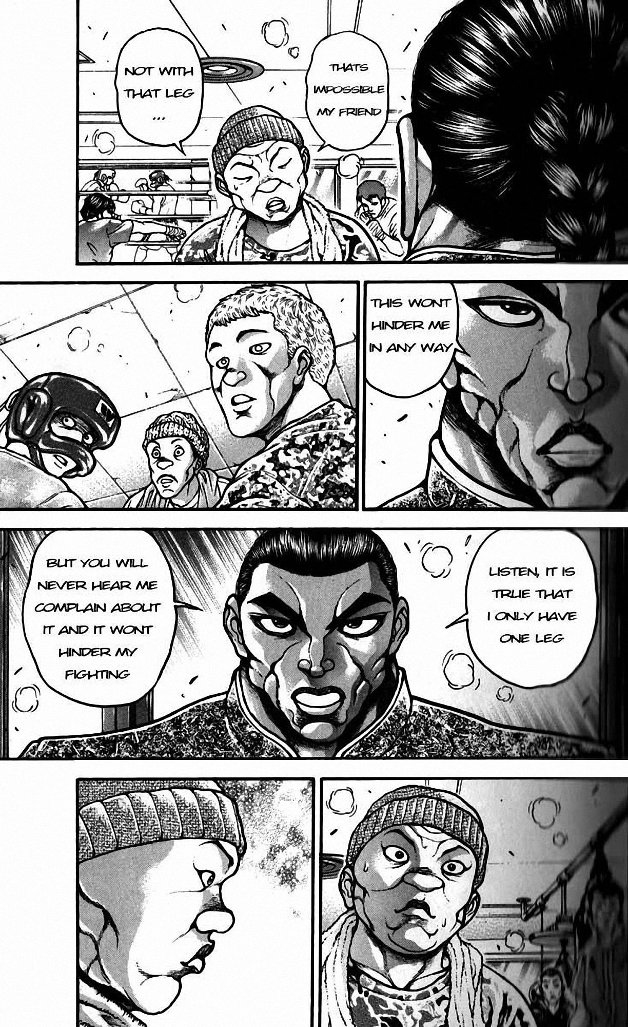 Hanma Baki Chapter 24.195 page 7 - Vol.24 Chapter 195: Introduction to Boxing