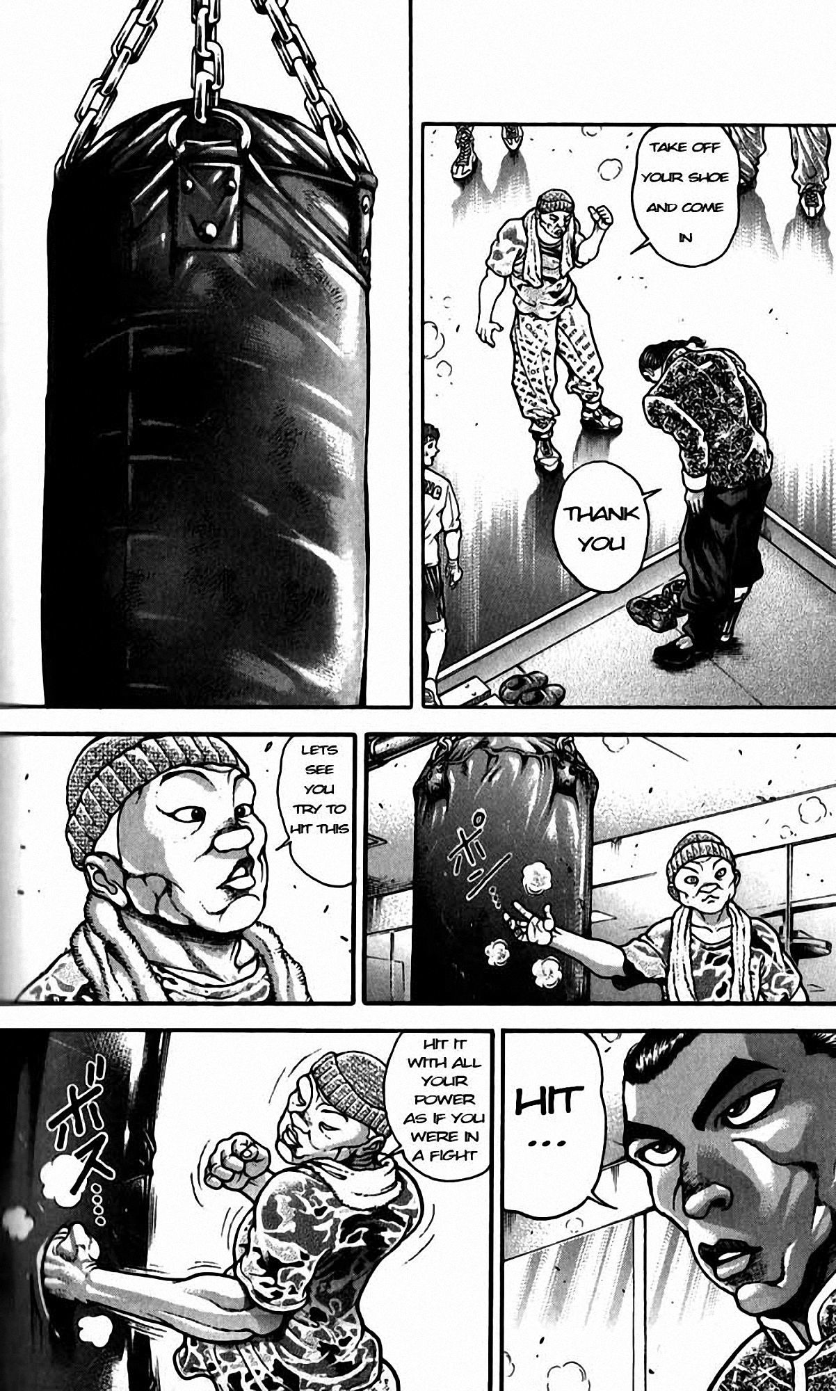 Hanma Baki Chapter 24.195 page 8 - Vol.24 Chapter 195: Introduction to Boxing