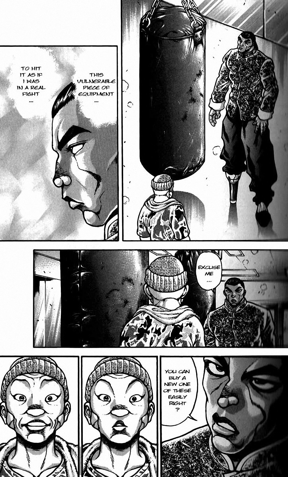 Hanma Baki Chapter 24.195 page 9 - Vol.24 Chapter 195: Introduction to Boxing