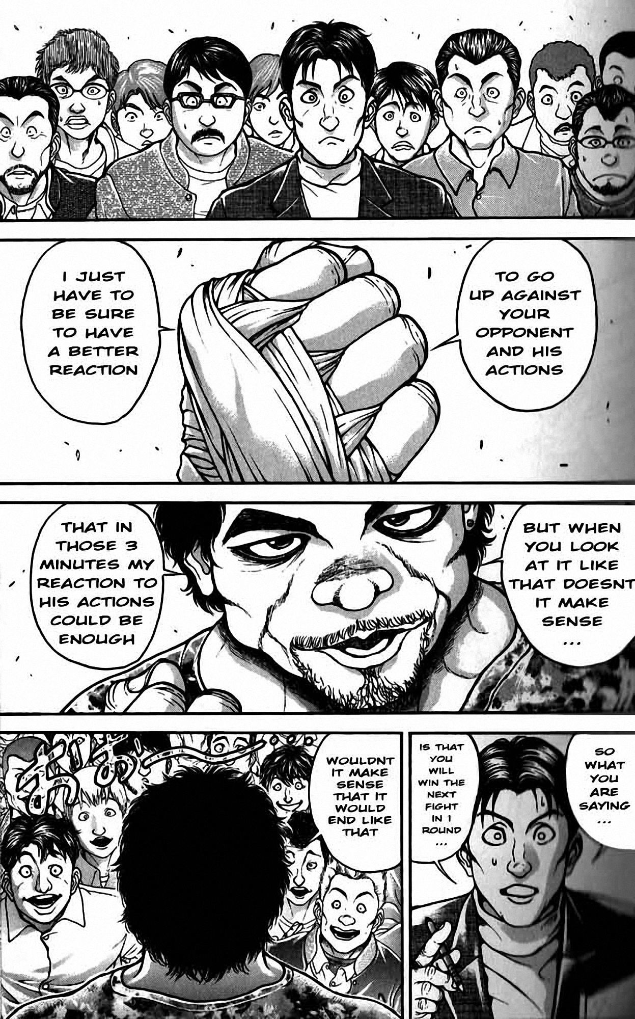 Hanma Baki Chapter 24.196 page 11 - Vol.24 Chapter 196: Before You Die
