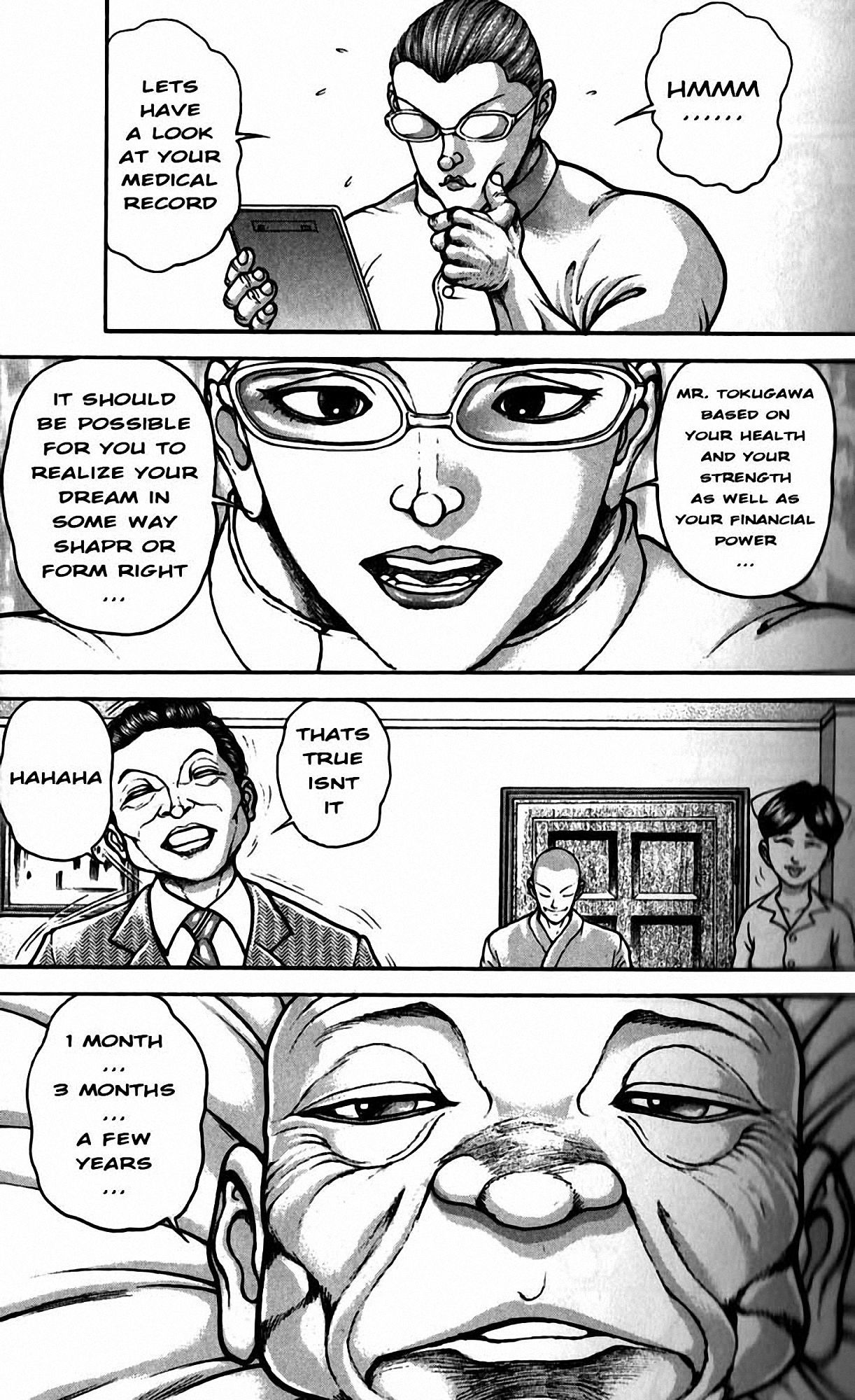 Hanma Baki Chapter 24.196 page 3 - Vol.24 Chapter 196: Before You Die