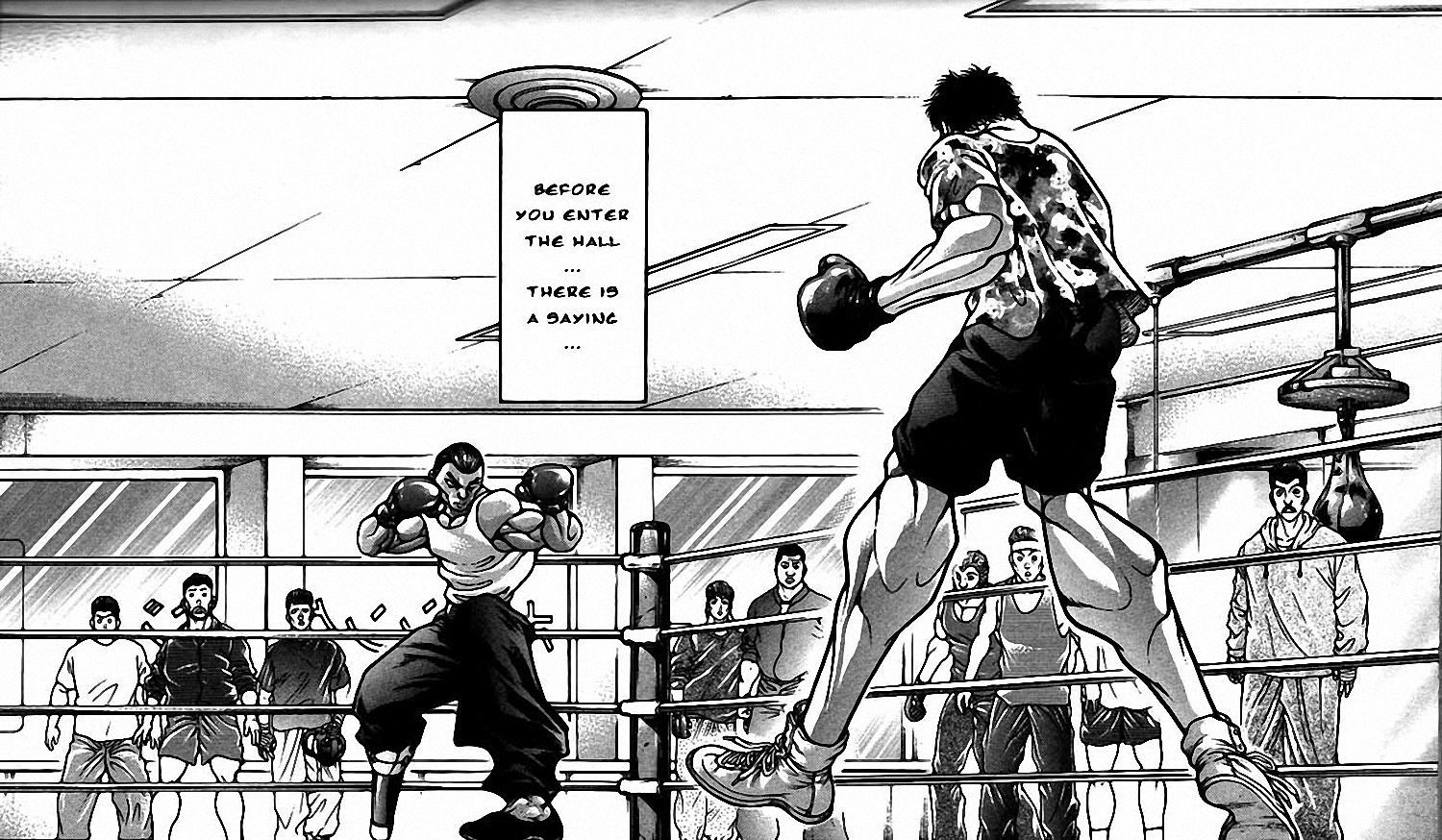 Hanma Baki Vol.24 Chapter 197 page 12 - Vol.24 Chapter 197: Entering the Expert World