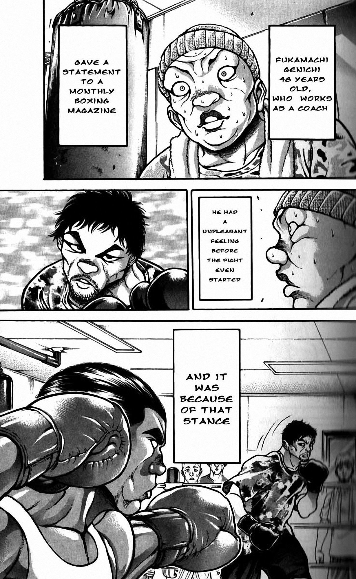 Hanma Baki Vol.24 Chapter 197 page 13 - Vol.24 Chapter 197: Entering the Expert World