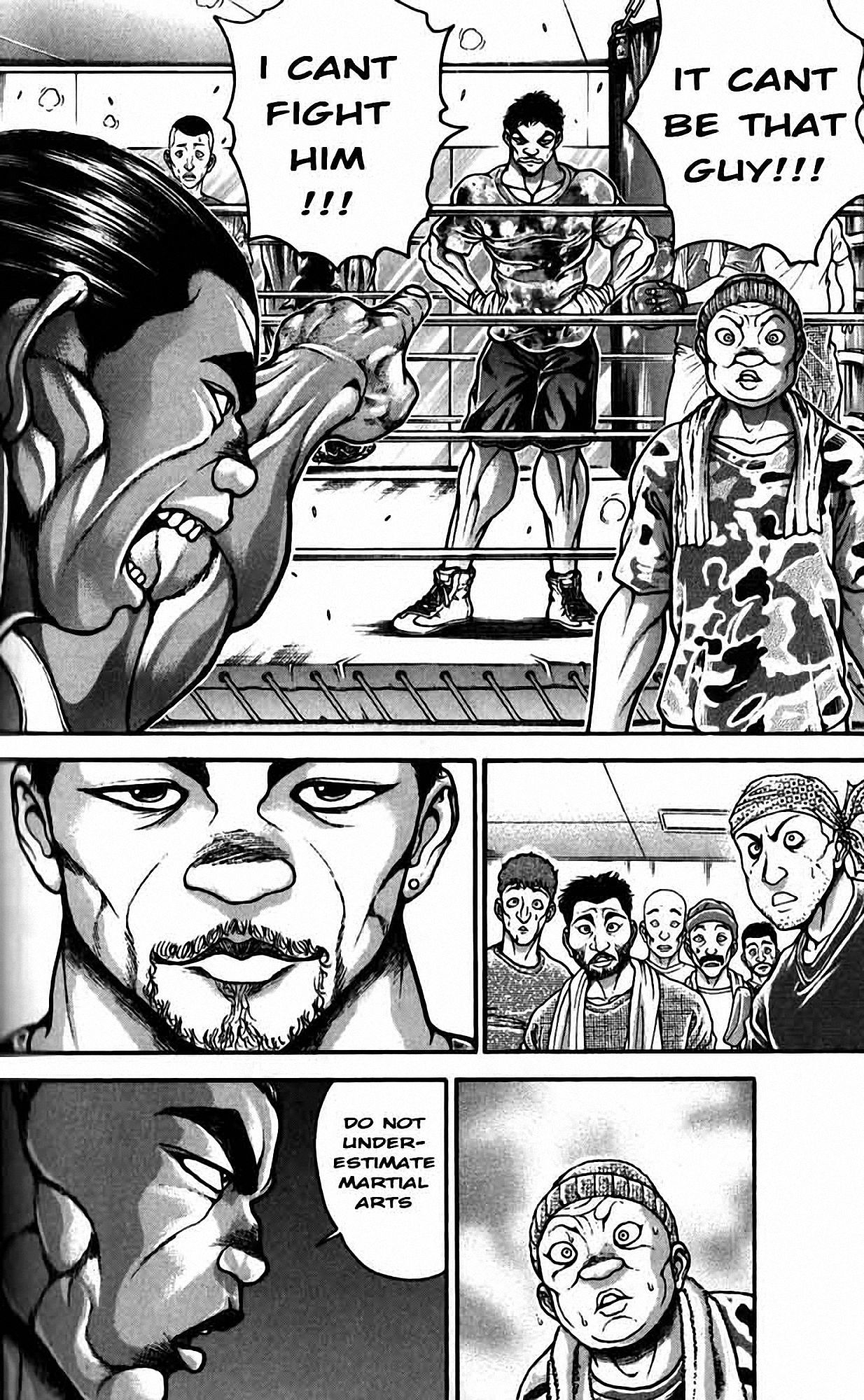 Hanma Baki Vol.24 Chapter 197 page 2 - Vol.24 Chapter 197: Entering the Expert World