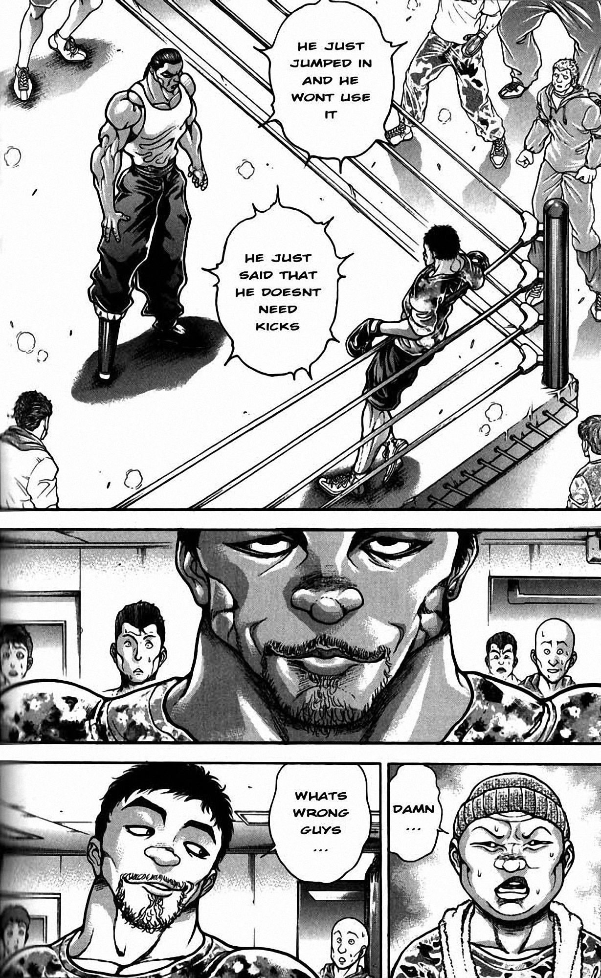 Hanma Baki Vol.24 Chapter 197 page 6 - Vol.24 Chapter 197: Entering the Expert World