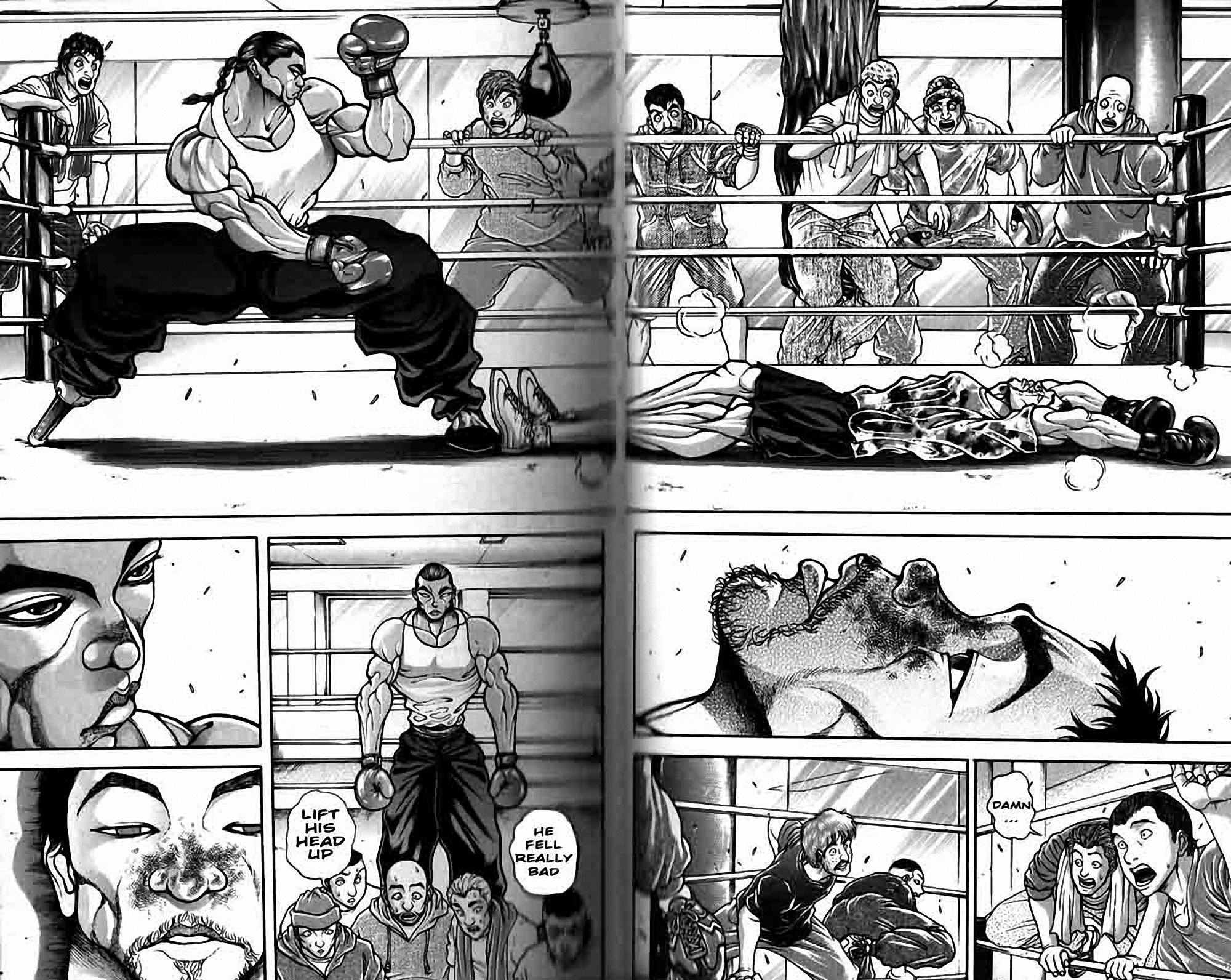 Hanma Baki Chapter 24.198 page 1 - Vol.24 Chapter 198: Unique = Original