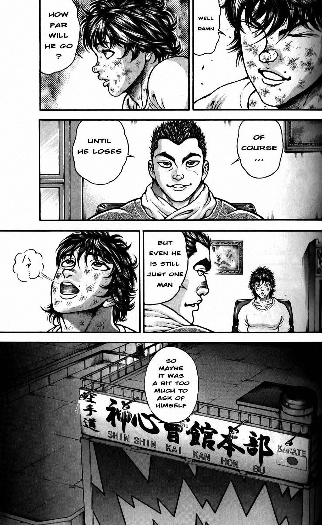 Hanma Baki Chapter 24.200 page 15 - Vol.24 Chapter 200: Destiny