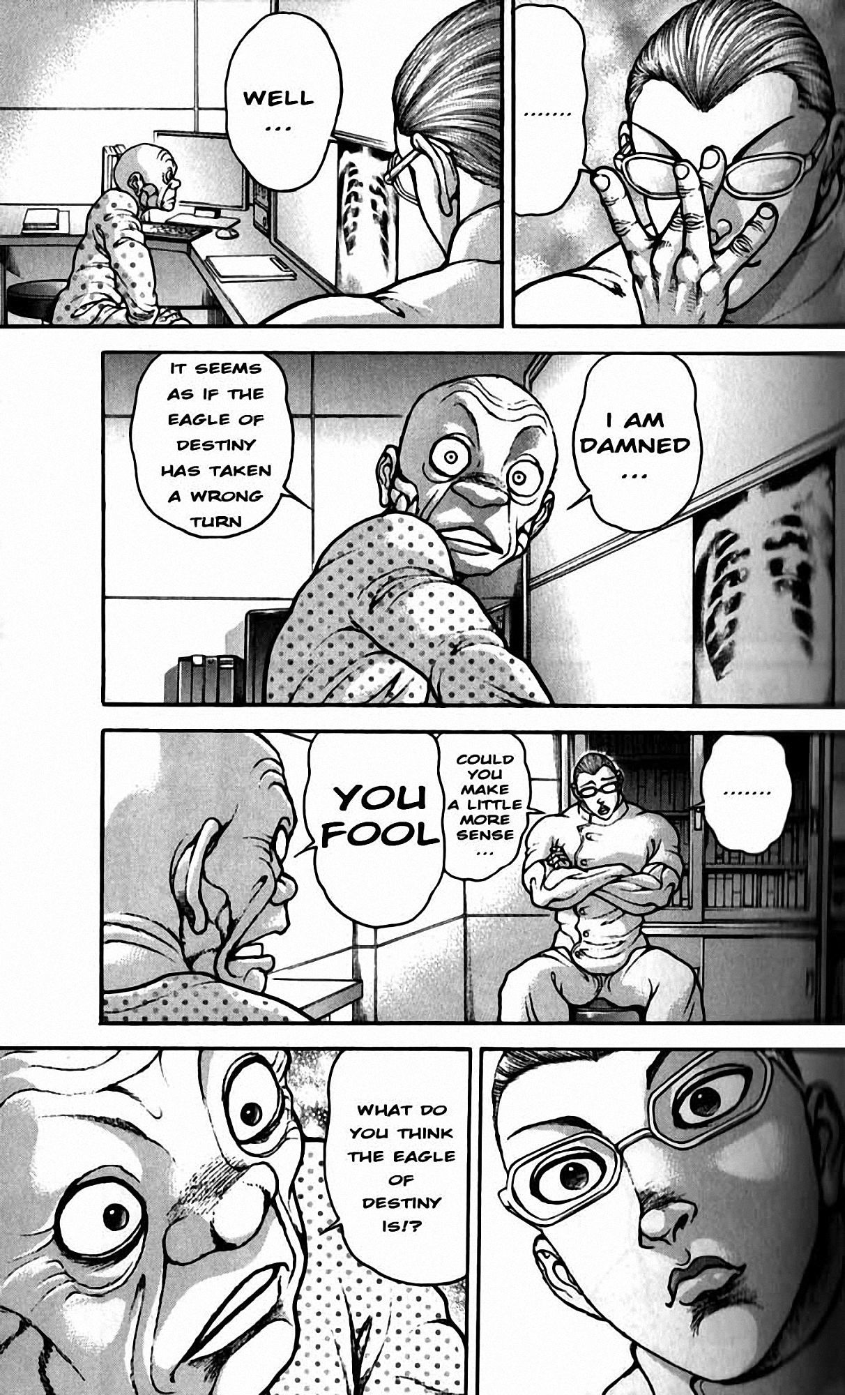 Hanma Baki Chapter 24.200 page 3 - Vol.24 Chapter 200: Destiny