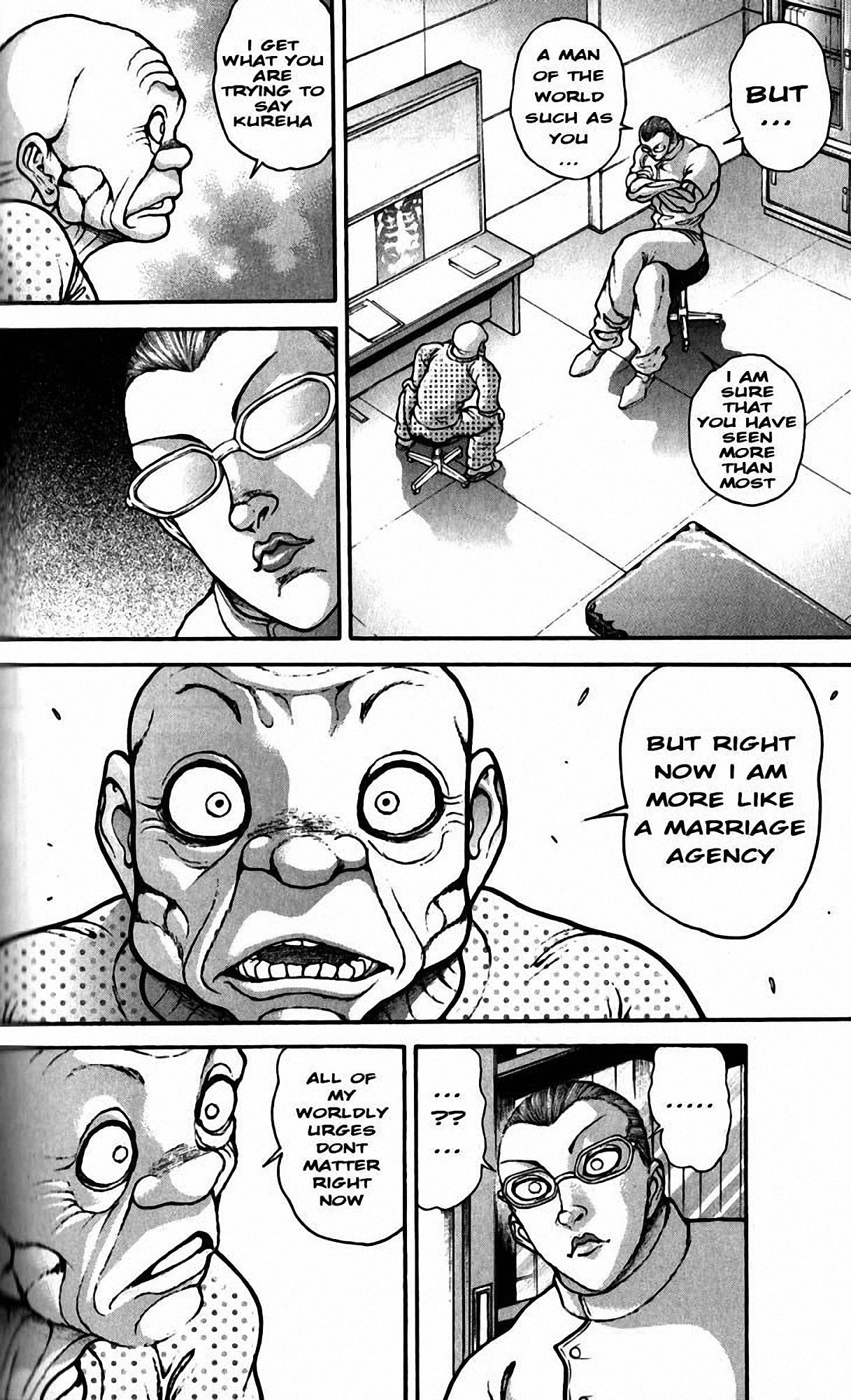 Hanma Baki Chapter 24.200 page 4 - Vol.24 Chapter 200: Destiny
