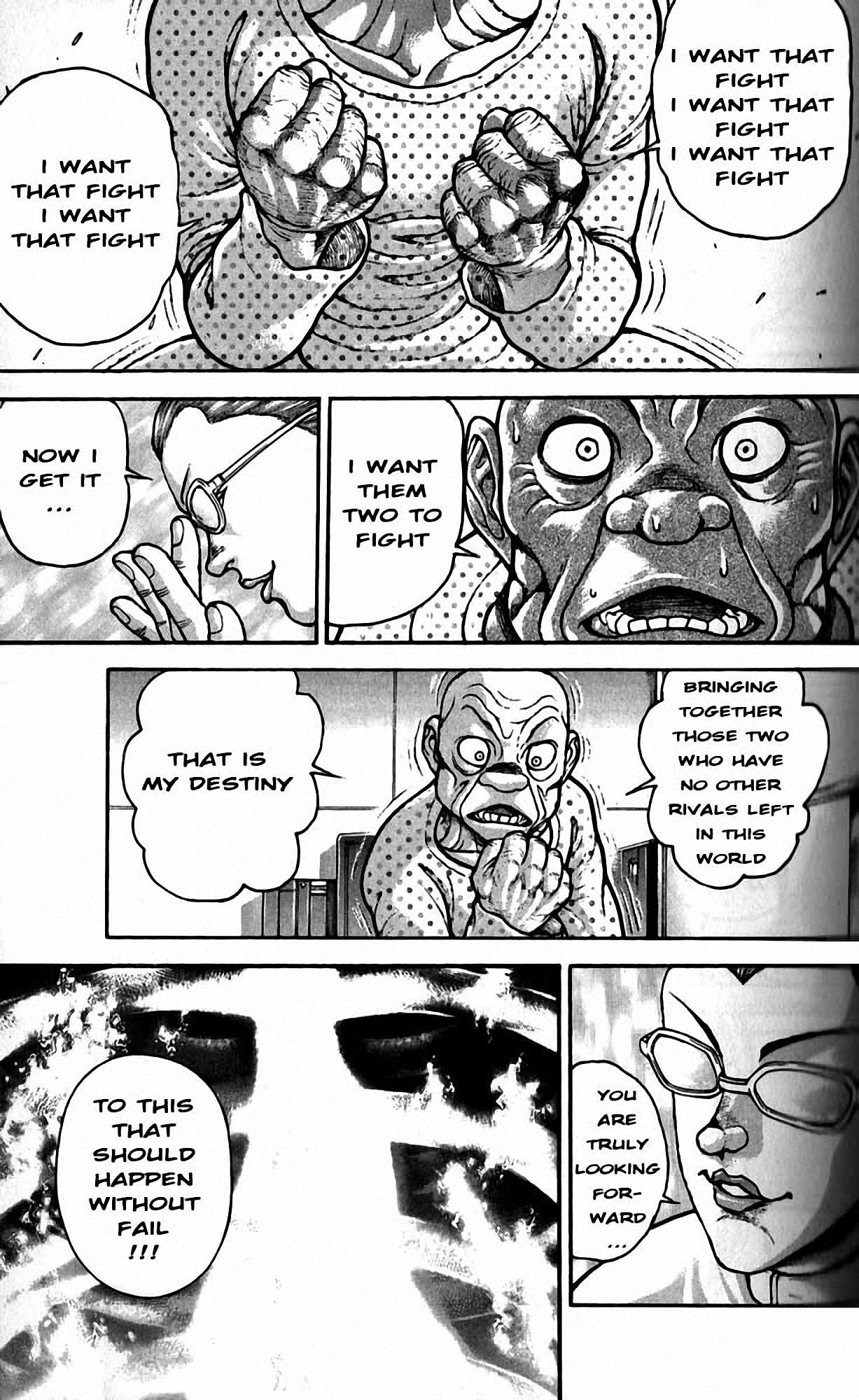 Hanma Baki Chapter 24.200 page 5 - Vol.24 Chapter 200: Destiny
