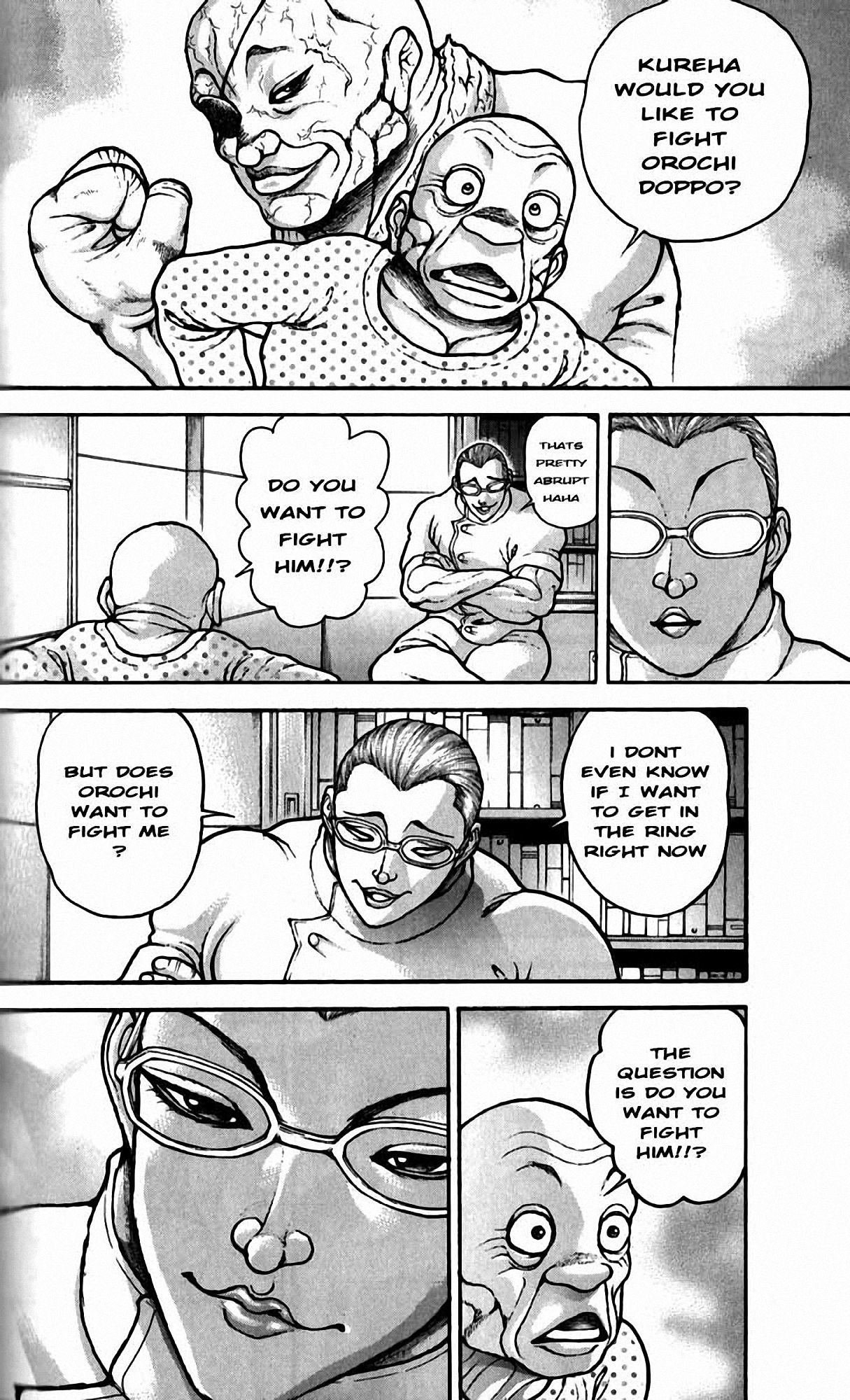 Hanma Baki Chapter 24.200 page 6 - Vol.24 Chapter 200: Destiny