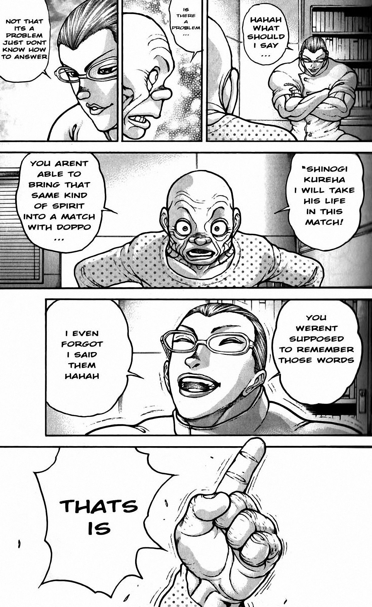 Hanma Baki Chapter 24.200 page 7 - Vol.24 Chapter 200: Destiny