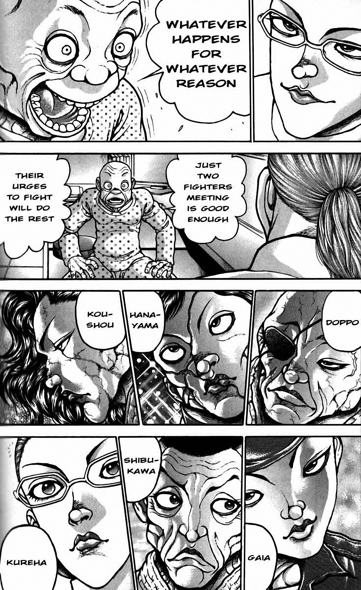 Hanma Baki Chapter 24.200 page 8 - Vol.24 Chapter 200: Destiny