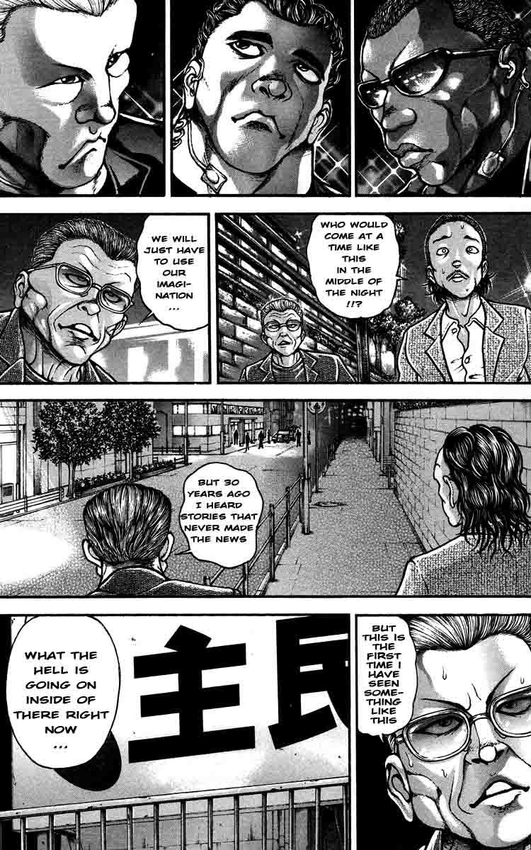 Hanma Baki Chapter 25.203 page 11 - Vol.25 Chapter 203: The Emergency of Yuji to the press