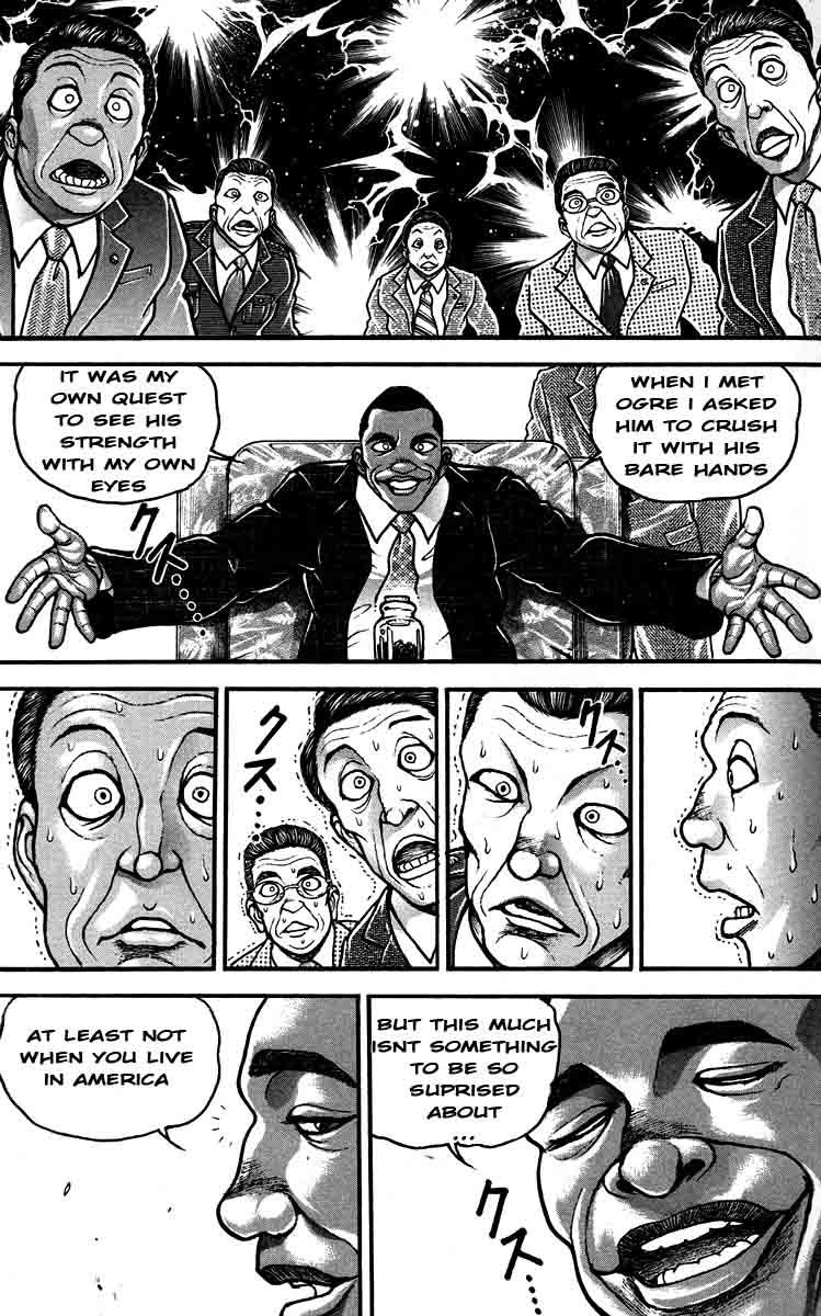 Hanma Baki Chapter 25.203 page 19 - Vol.25 Chapter 203: The Emergency of Yuji to the press