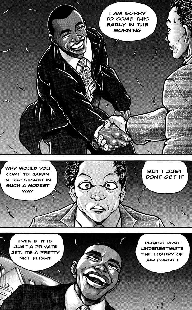 Hanma Baki Chapter 25.203 page 6 - Vol.25 Chapter 203: The Emergency of Yuji to the press