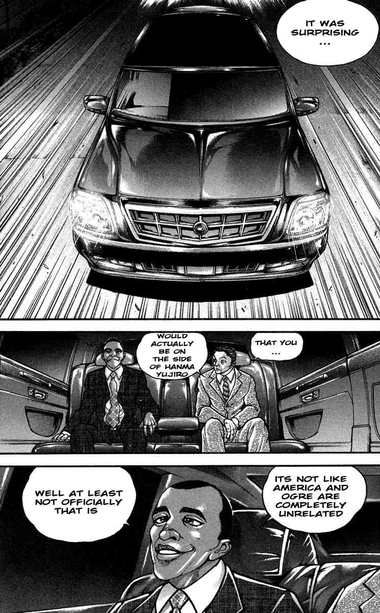 Hanma Baki Chapter 25.203 page 8 - Vol.25 Chapter 203: The Emergency of Yuji to the press