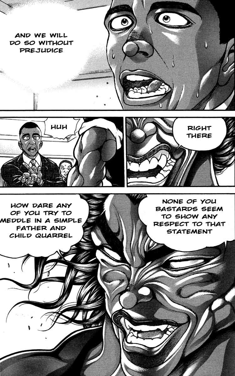Hanma Baki Chapter 25.204 page 18 - Vol.25 Chapter 204: Parent and child declaration