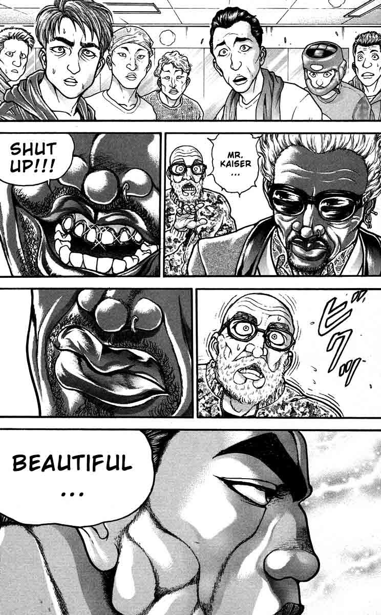 Hanma Baki Chapter 25.205 page 11 - Vol.25 Chapter 205: The Beautiful Fist Thrown