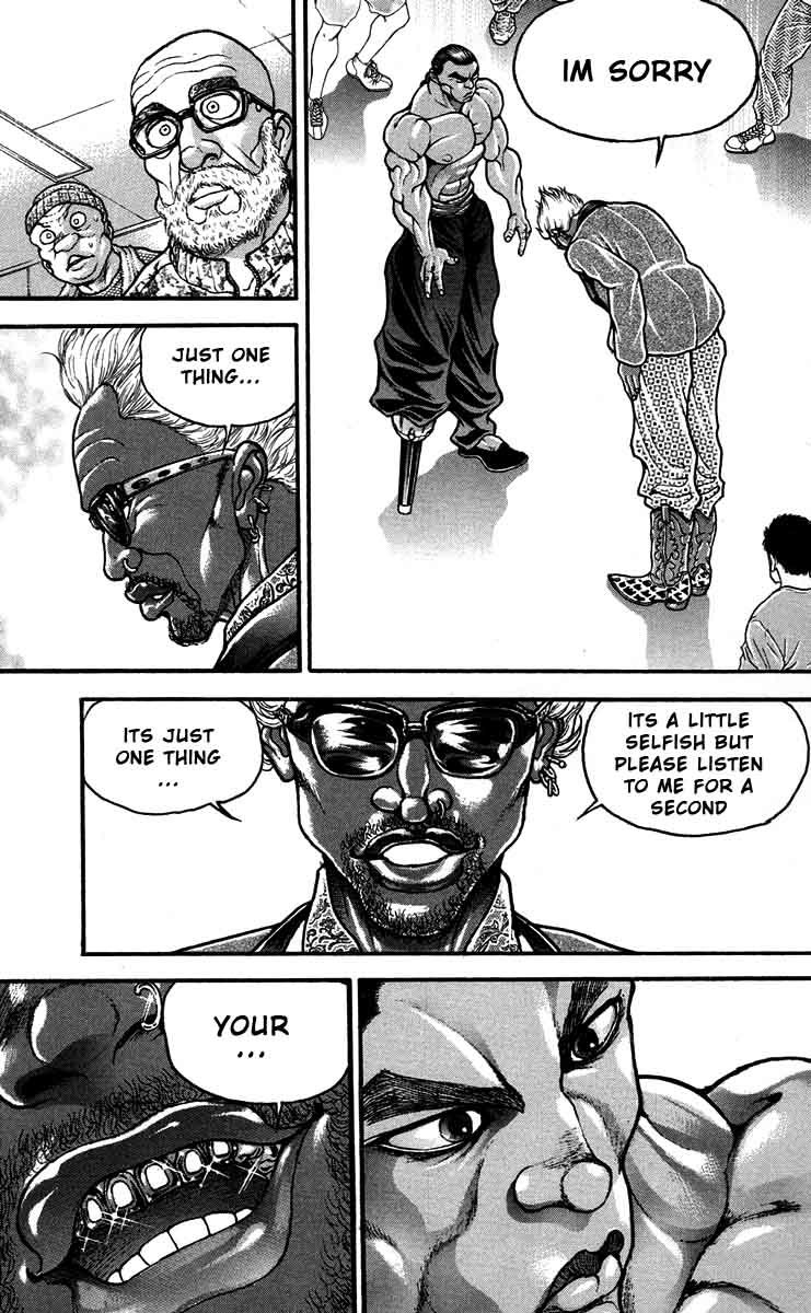 Hanma Baki Chapter 25.205 page 15 - Vol.25 Chapter 205: The Beautiful Fist Thrown