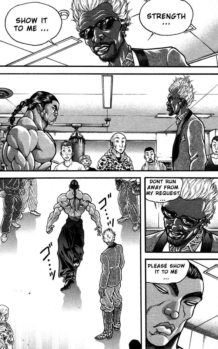 Hanma Baki Chapter 25.205 page 16 - Vol.25 Chapter 205: The Beautiful Fist Thrown