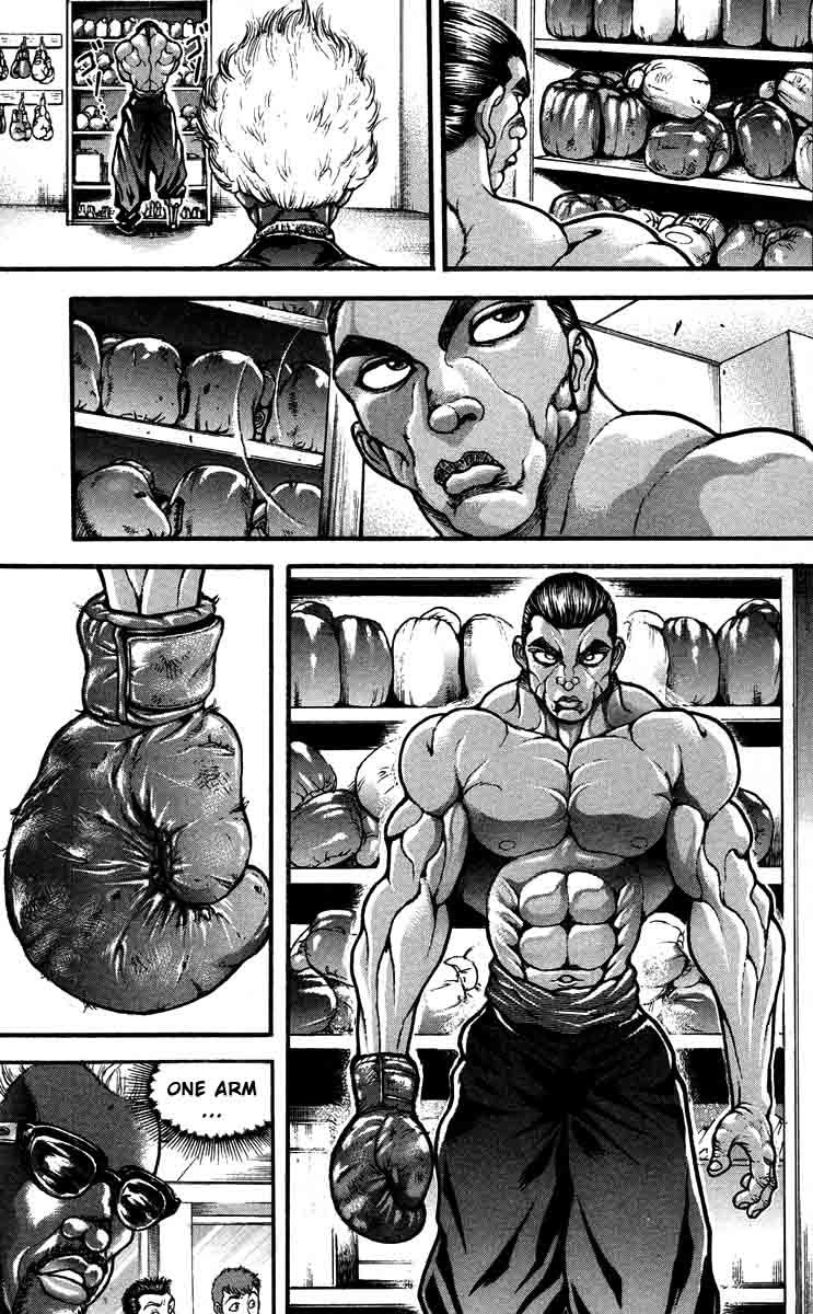 Hanma Baki Chapter 25.205 page 17 - Vol.25 Chapter 205: The Beautiful Fist Thrown