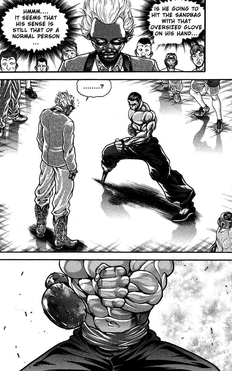 Hanma Baki Chapter 25.205 page 18 - Vol.25 Chapter 205: The Beautiful Fist Thrown