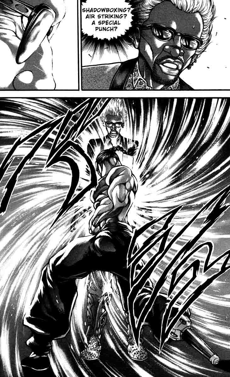 Hanma Baki Chapter 25.205 page 19 - Vol.25 Chapter 205: The Beautiful Fist Thrown