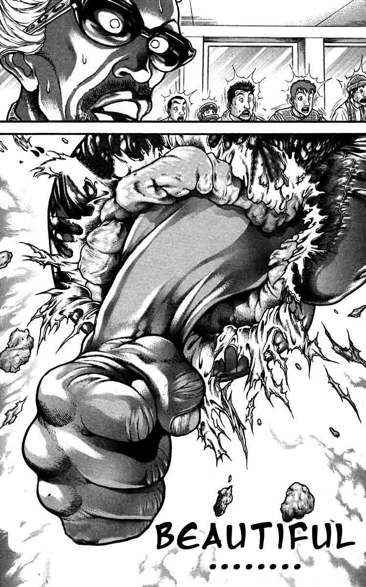 Hanma Baki Chapter 25.205 page 20 - Vol.25 Chapter 205: The Beautiful Fist Thrown