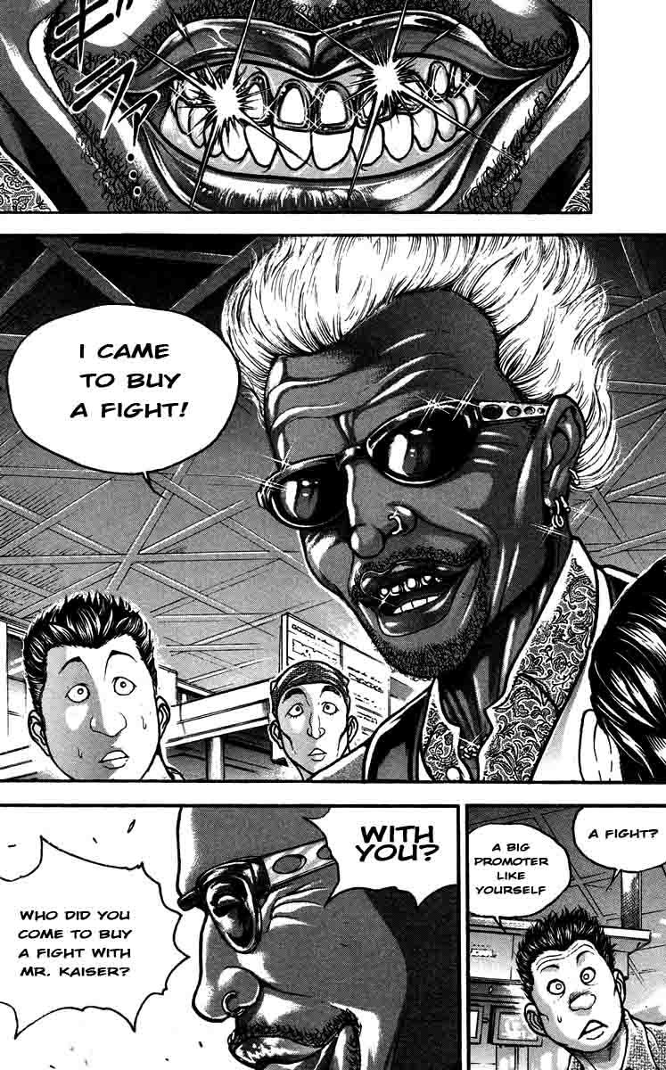 Hanma Baki Chapter 25.205 page 4 - Vol.25 Chapter 205: The Beautiful Fist Thrown