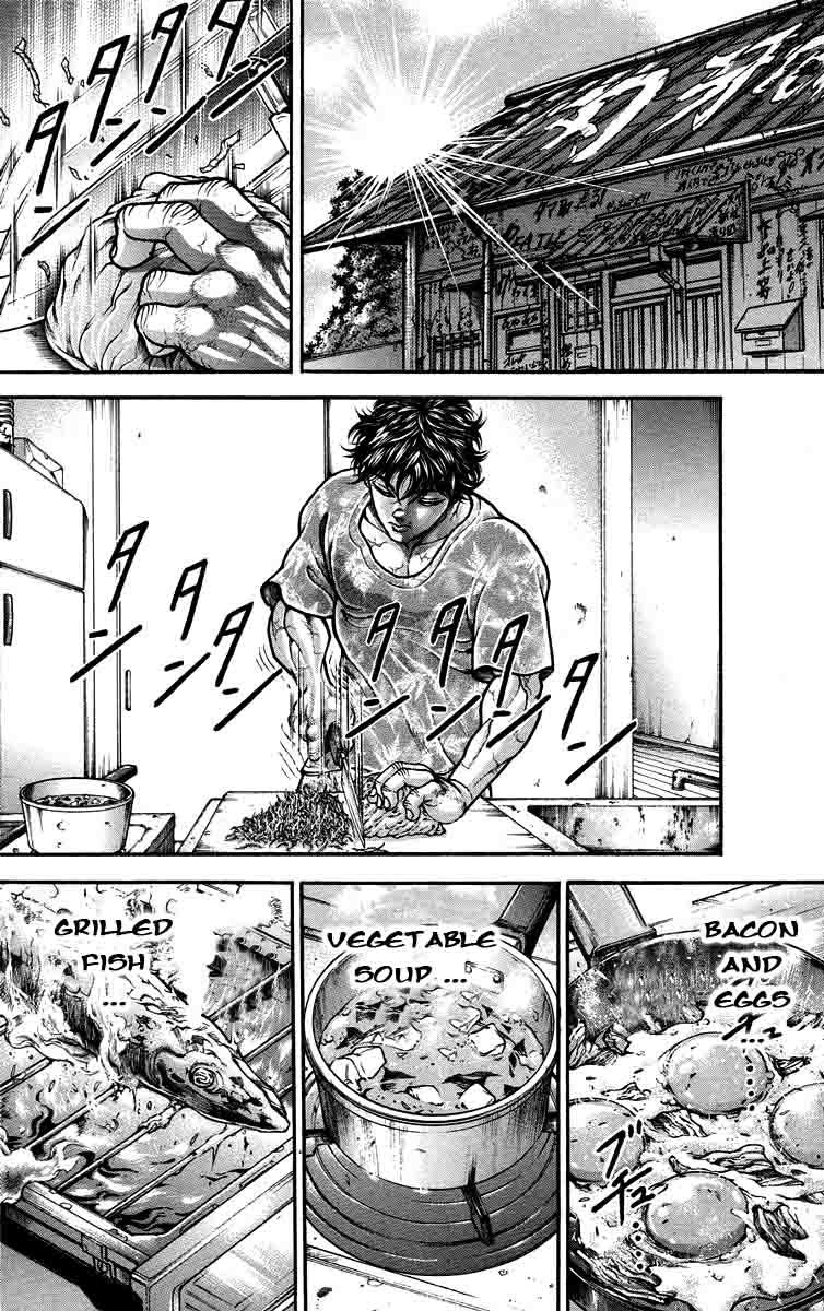 Hanma Baki Chapter 25.207 page 4 - Vol.25 Chapter 207: Home Cooking
