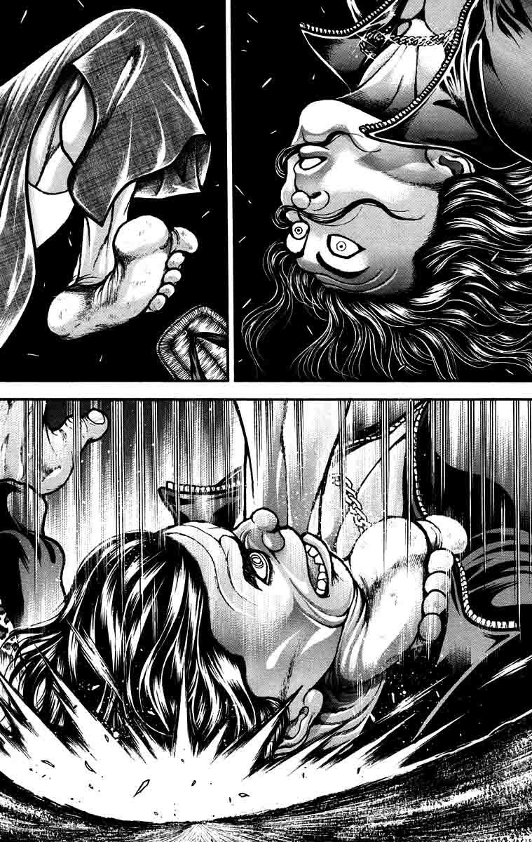 Hanma Baki Chapter 25.208 page 12 - Vol.25 Chapter 208: The Iron Rule of Fire