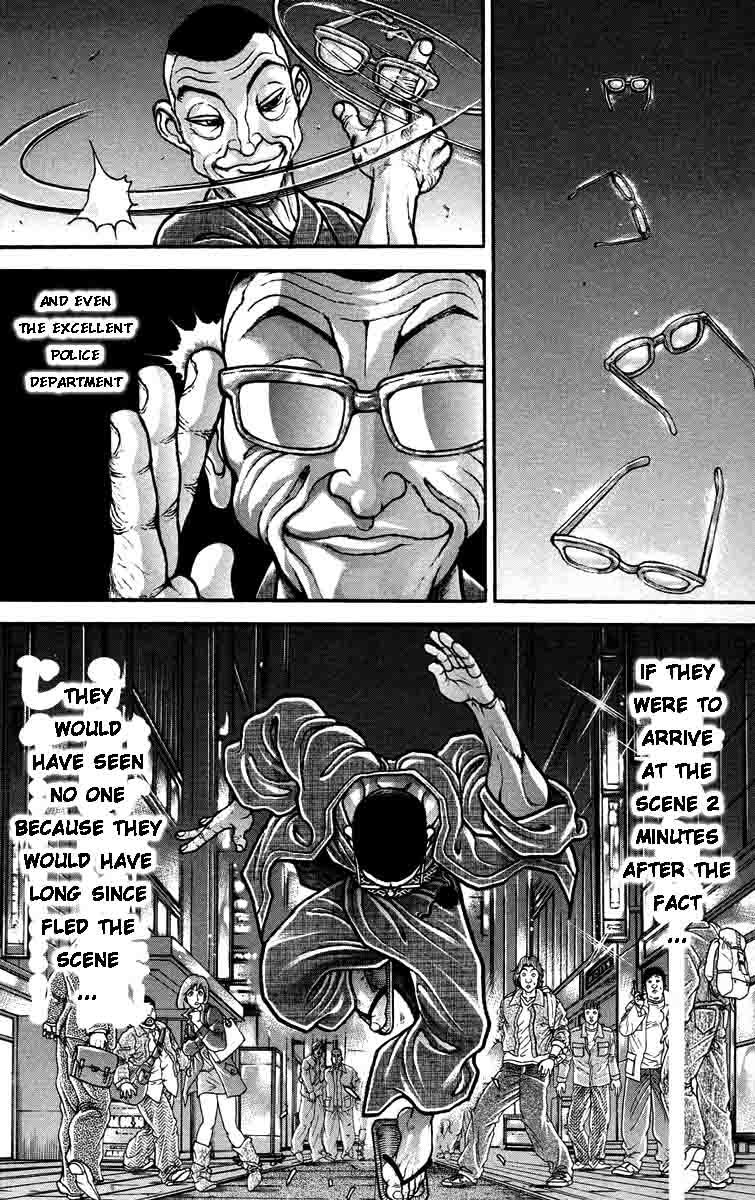 Hanma Baki Chapter 25.208 page 19 - Vol.25 Chapter 208: The Iron Rule of Fire