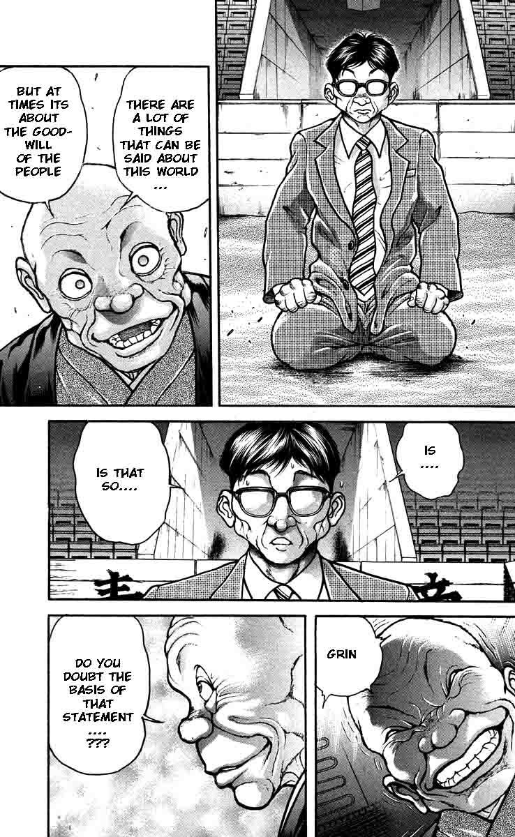 Hanma Baki Chapter 25.208 page 3 - Vol.25 Chapter 208: The Iron Rule of Fire