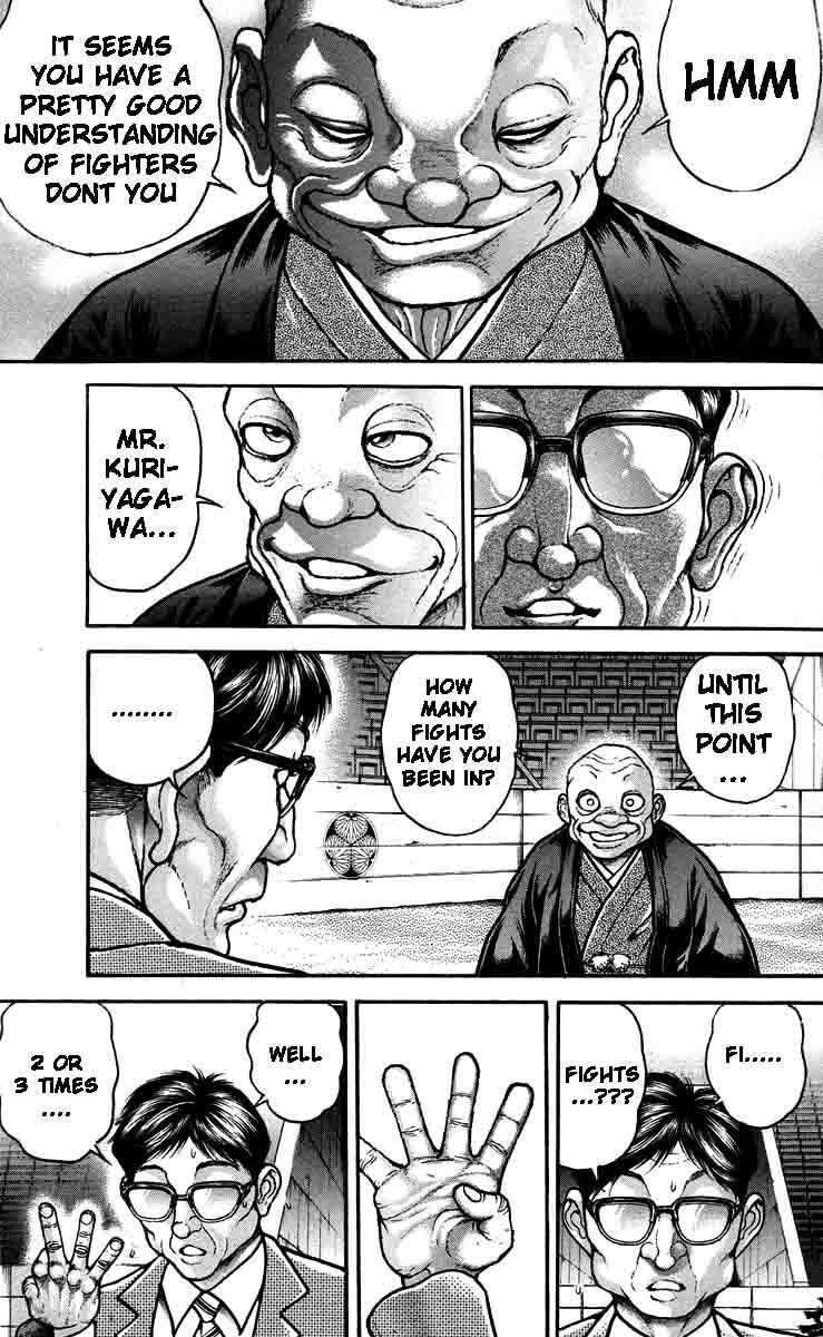 Hanma Baki Chapter 25.208 page 5 - Vol.25 Chapter 208: The Iron Rule of Fire