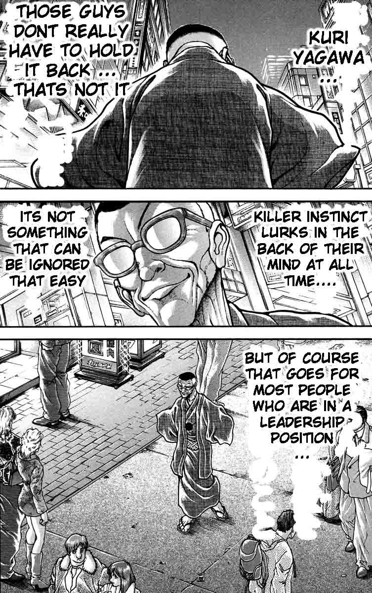 Hanma Baki Chapter 25.208 page 6 - Vol.25 Chapter 208: The Iron Rule of Fire