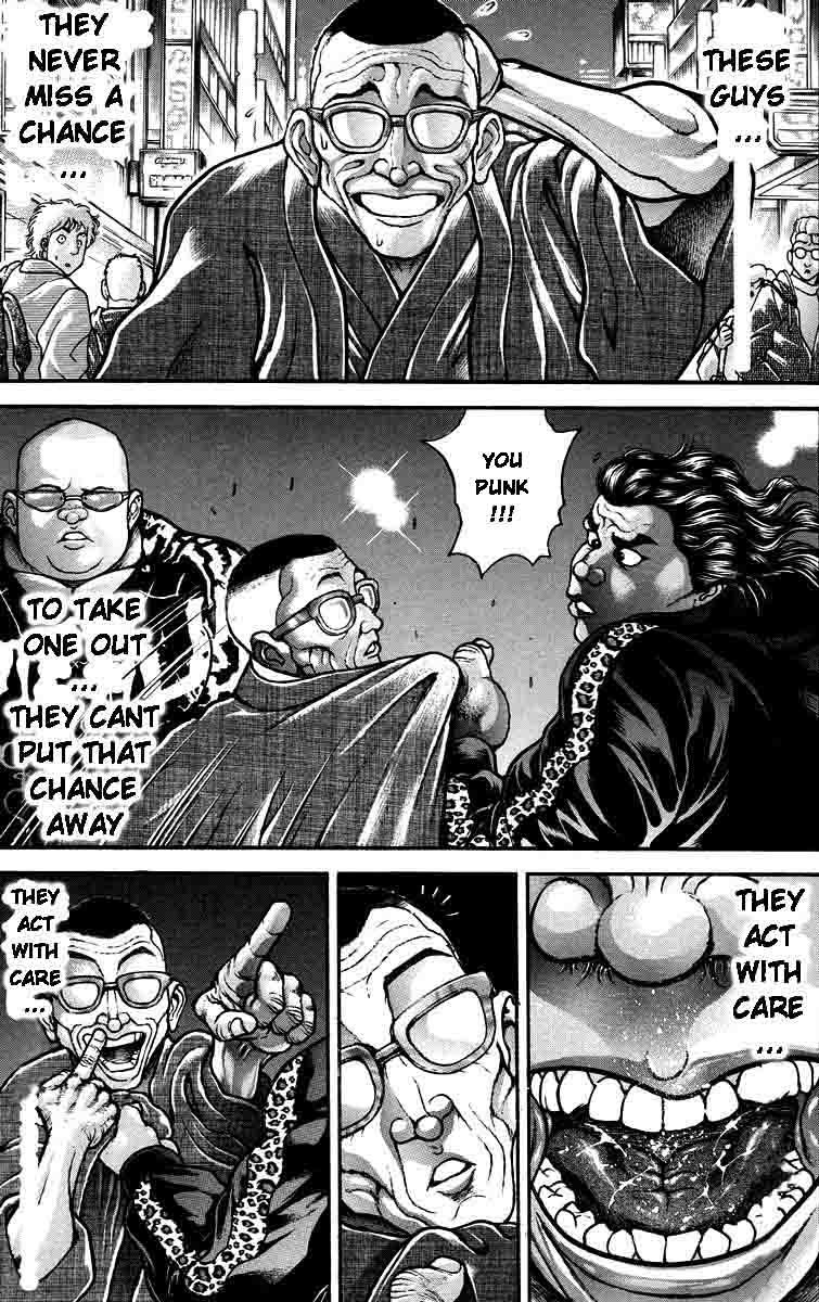 Hanma Baki Chapter 25.208 page 9 - Vol.25 Chapter 208: The Iron Rule of Fire